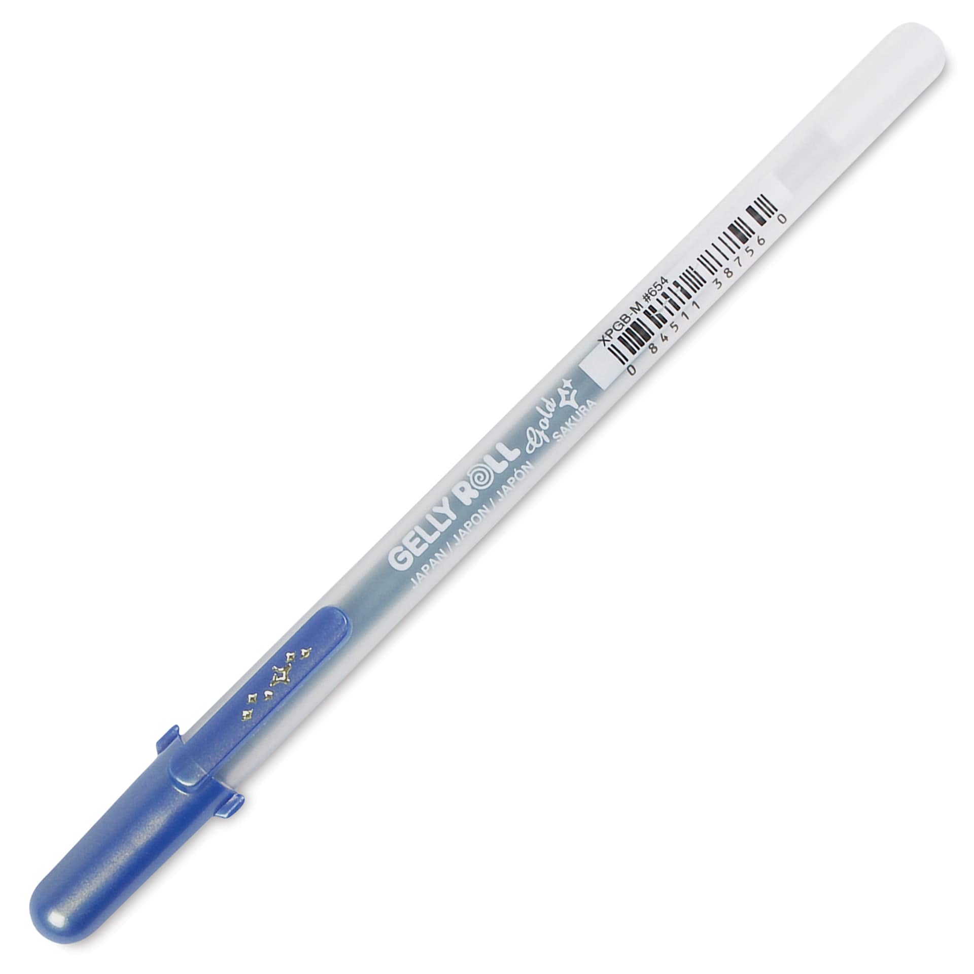 Sakura Gelly Roll Gold-Silver Shadow Pen - Gold/Blue, Bold