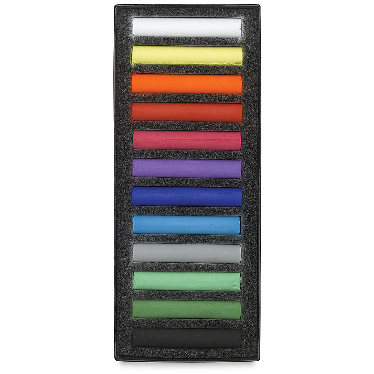 Blockx Soft Pastel Set - Assorted Colors, Set of 12, pastels inside packaging