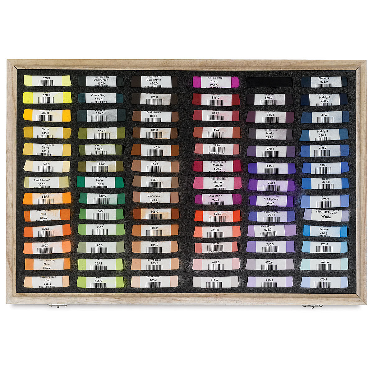 Great American Art Works Pastel Set - Lorenzo Chavez Landscape, Set of 78, pastels inside