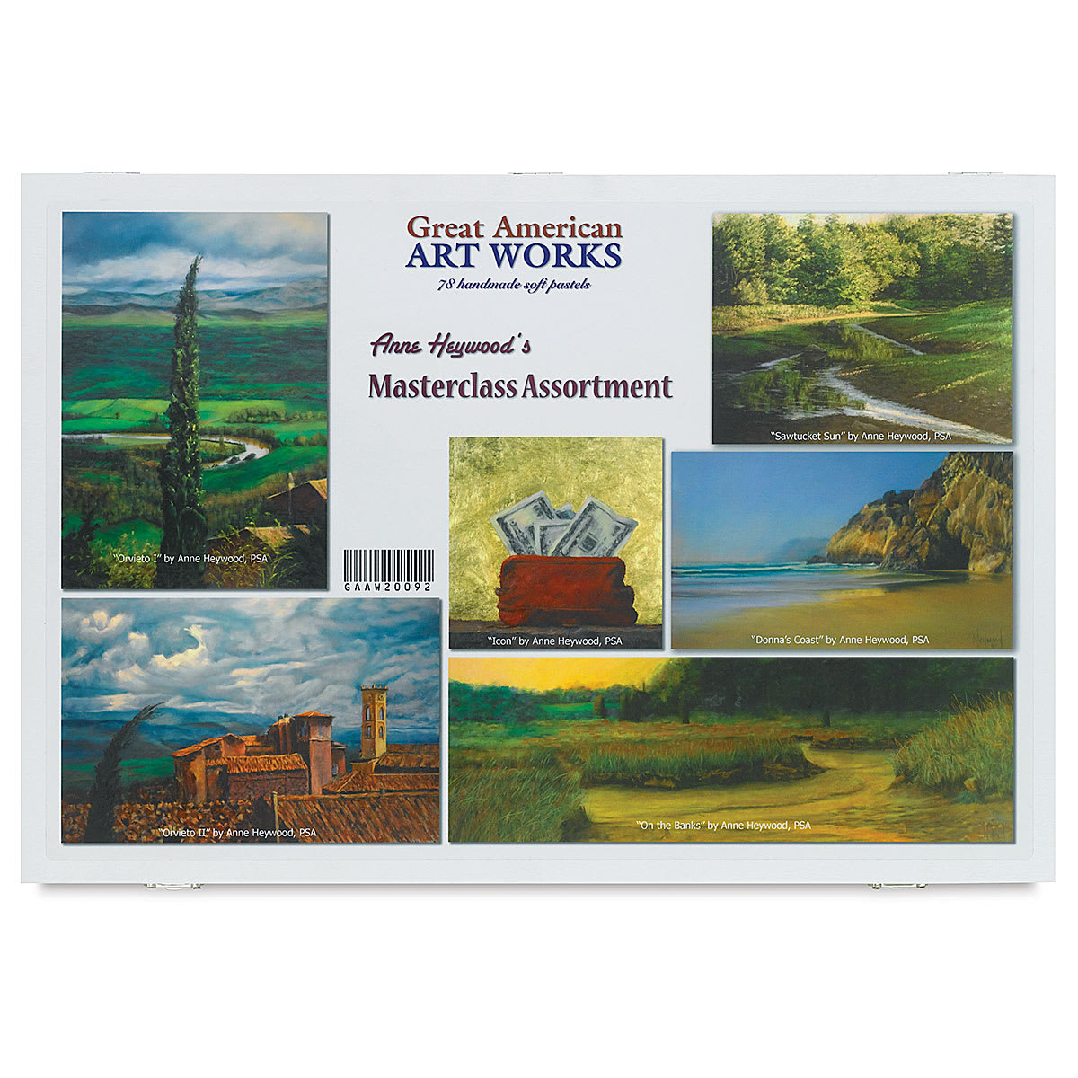 Great American Art Works Pastel Set - Anne Heywood Gallery, Set of 78