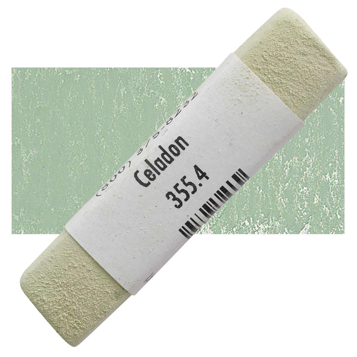 Great American Handmade Pastel - Celadon 4, 355.4 pastel and swatch