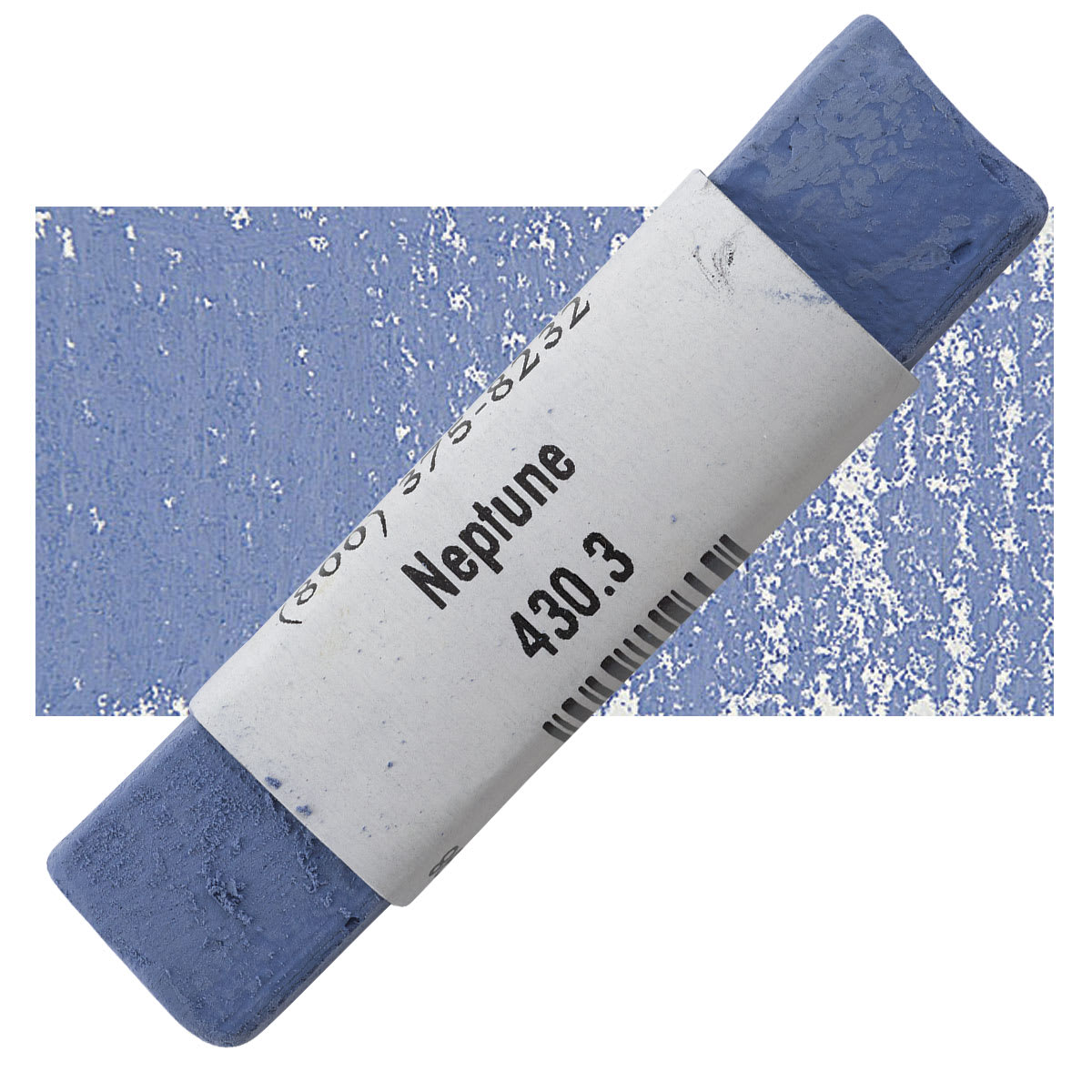 Great American Handmade Pastel - Neptune 3, 430.3 pastel and swatch