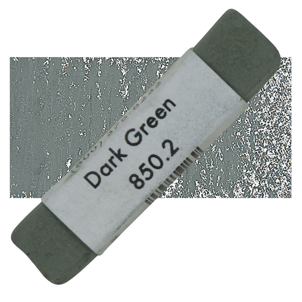 Great American Handmade Pastel - SOM Dark Green 2, 850.2 pastel and swatch