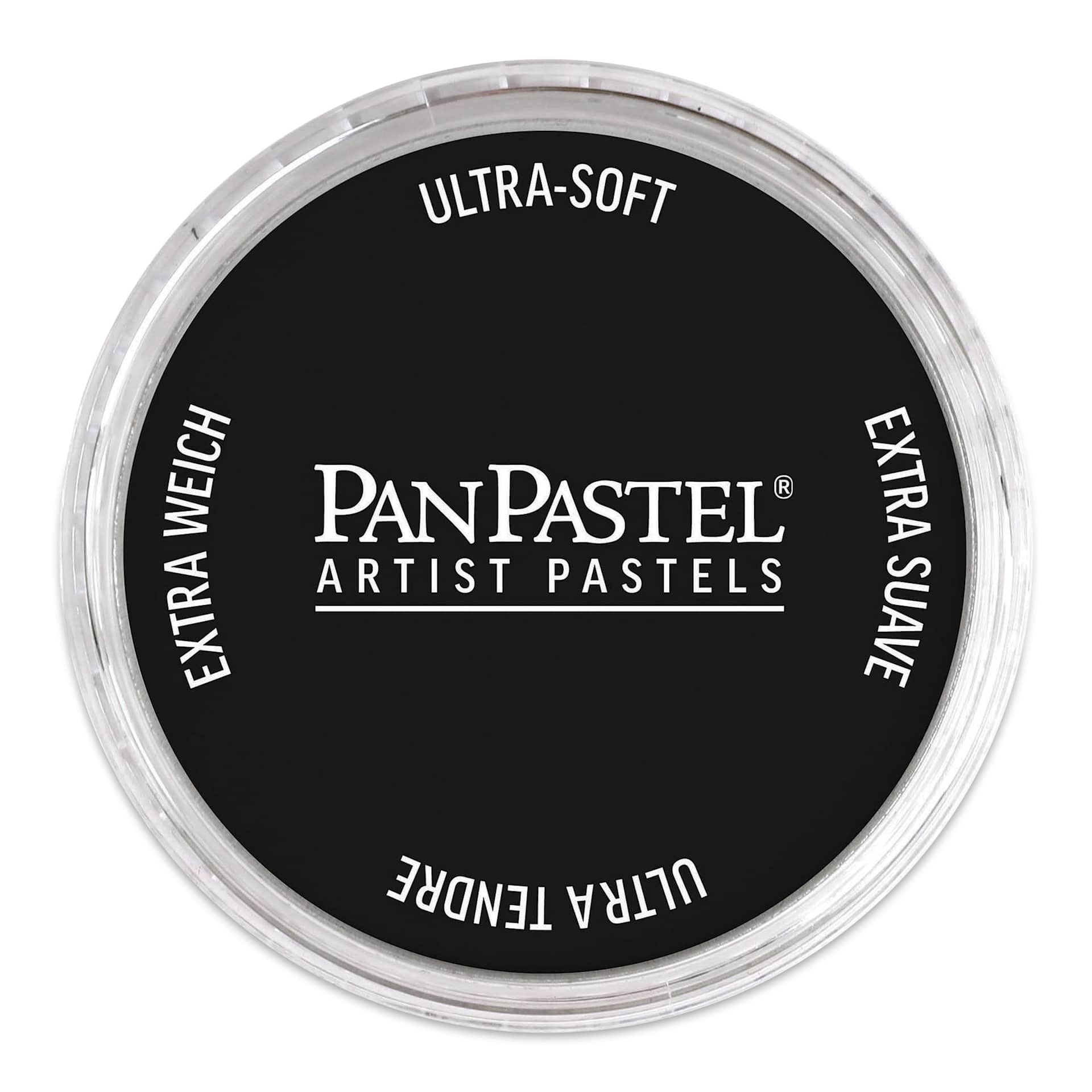 PanPastel Artists’ Painting Pastel - Black, 800.5, pan with lid on