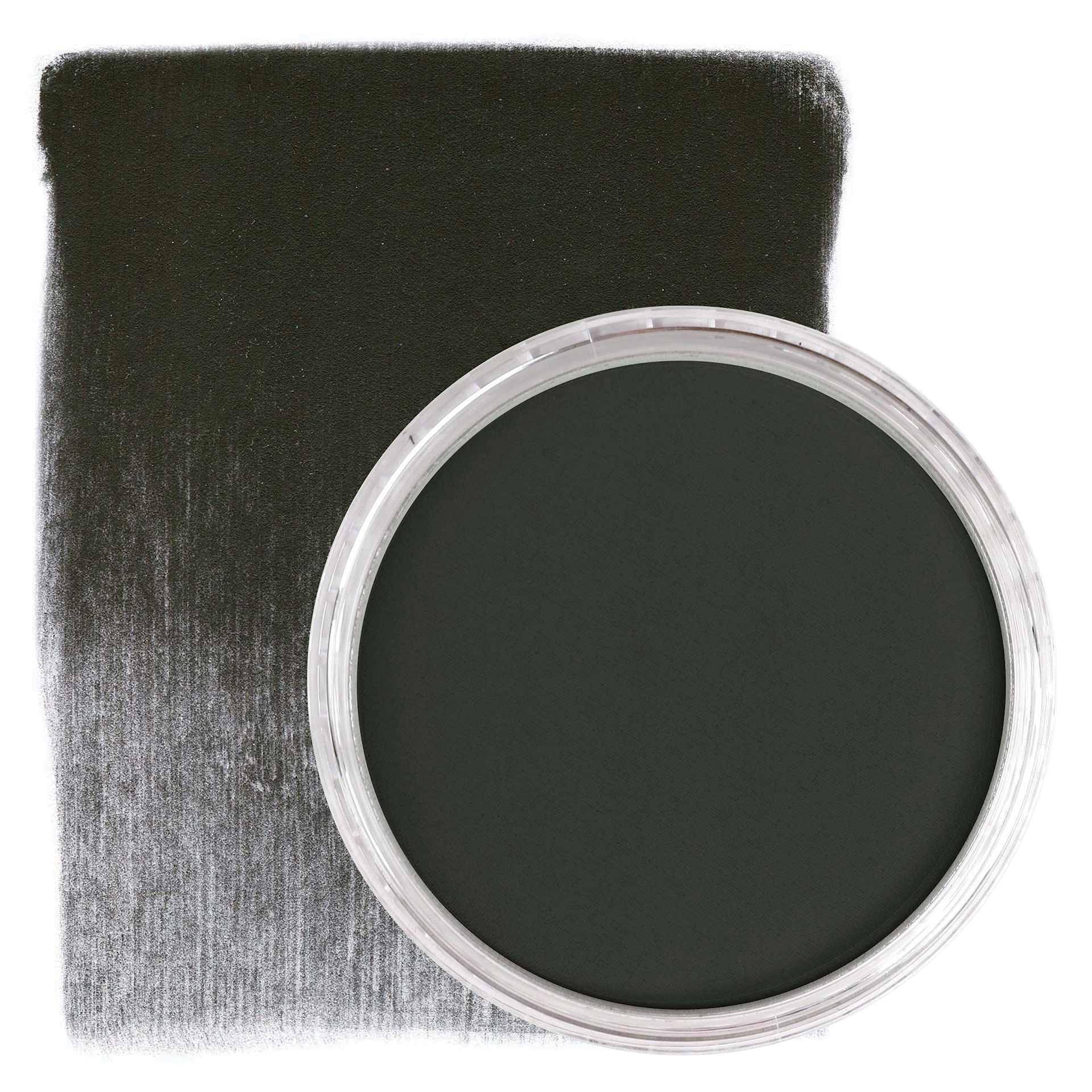 PanPastel Artists’ Painting Pastel - Neutral Gray Extra Dark, 820.1, pan and swatch