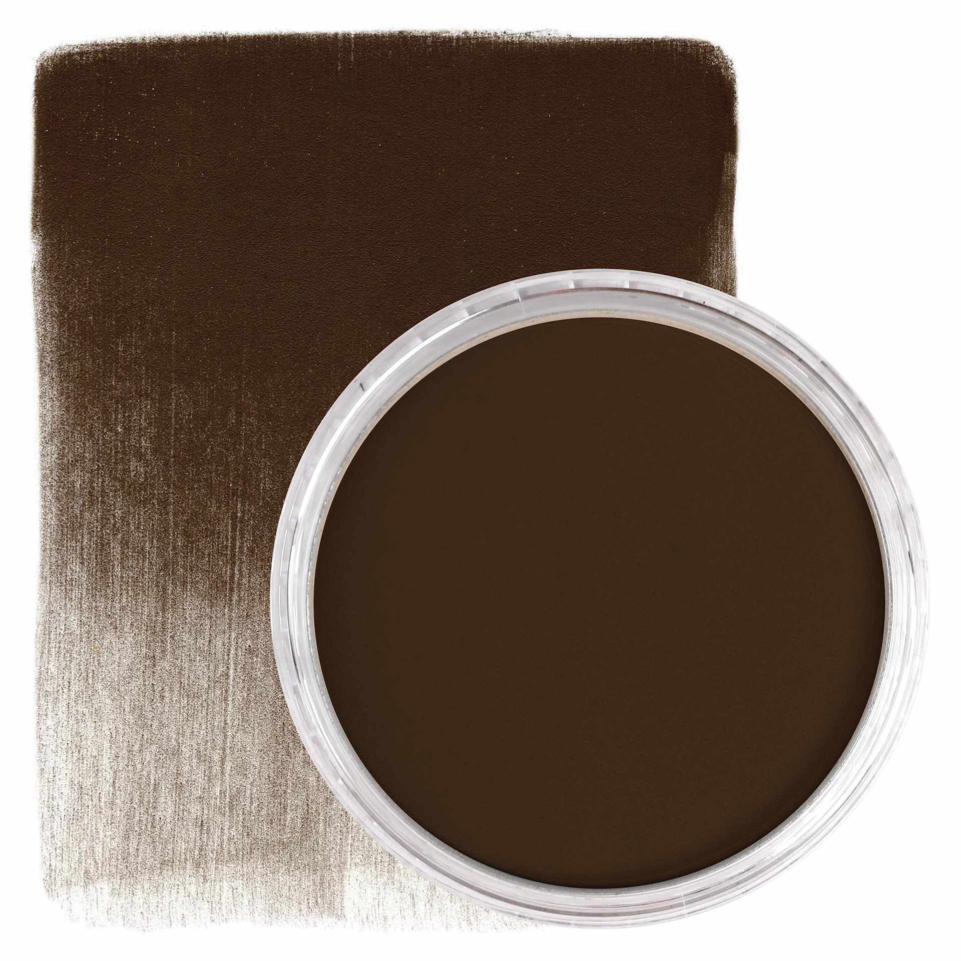 PanPastel Artists’ Painting Pastel - Red Iron Oxide Extra Dark, 380.1, pan and swatch