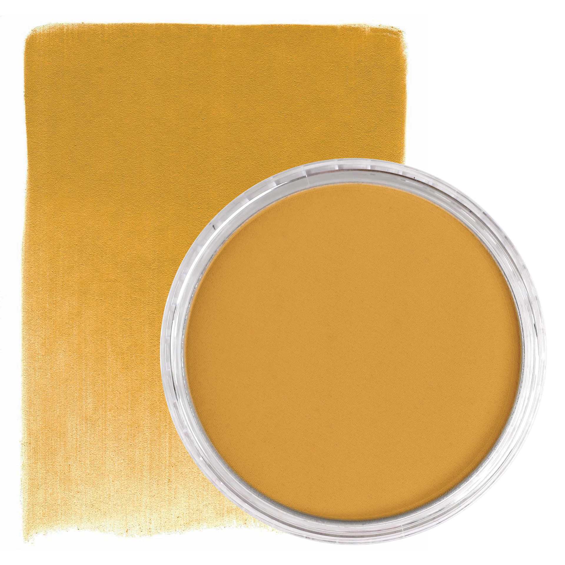 PanPastel Artists’ Painting Pastel - Yellow Oxide, 270.5, pan and swatch