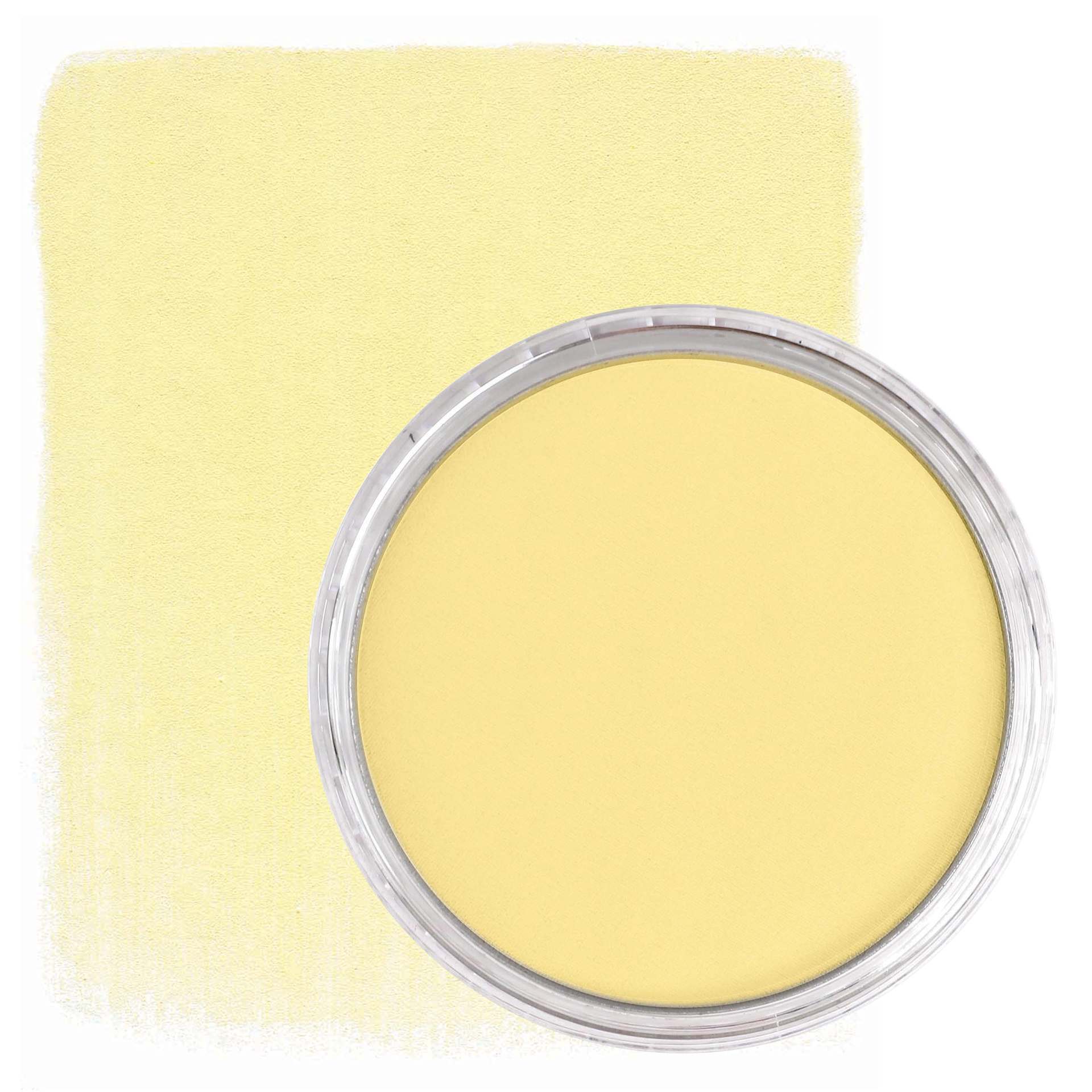 PanPastel Artists’ Painting Pastel - Diarylide Yellow Tint, 250.8, swatch and pan