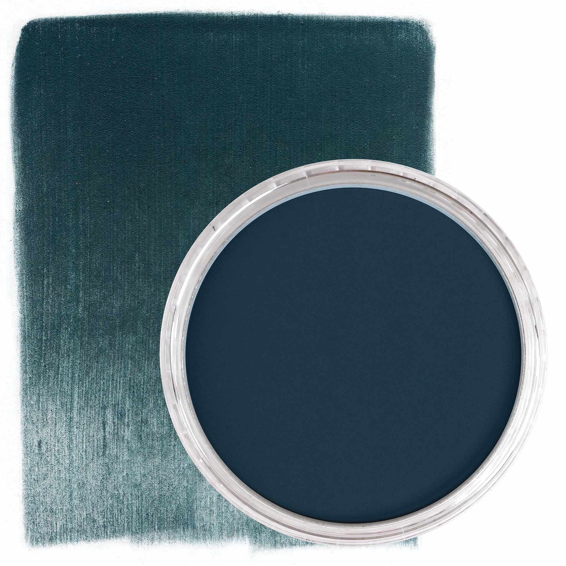 PanPastel Artists’ Painting Pastel - Ultramarine Blue Extra Dark, 520.1, pan and swatch