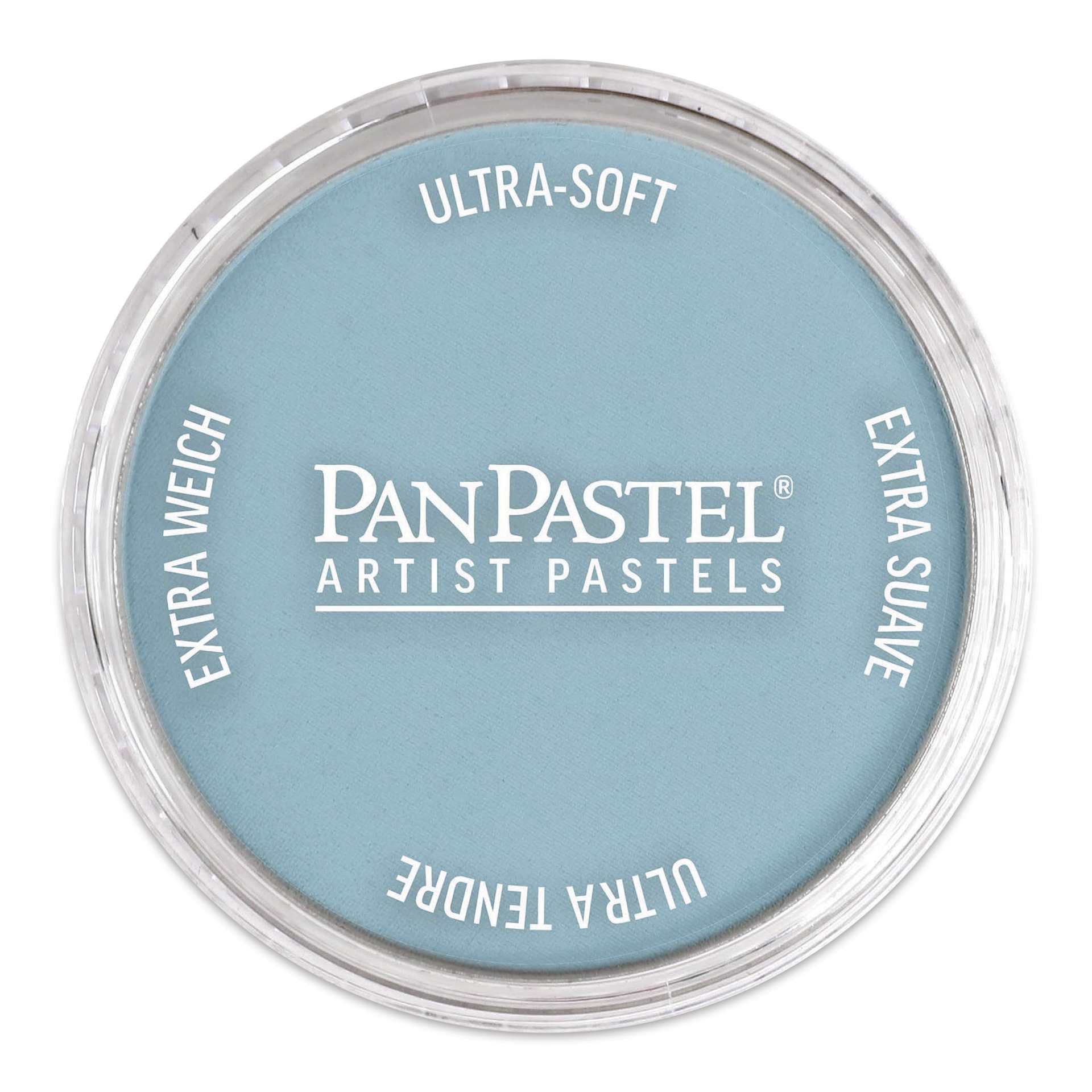 PanPastel Artist Painting Pastel - Cerulean Blue Light, 530.7, pan with lid on