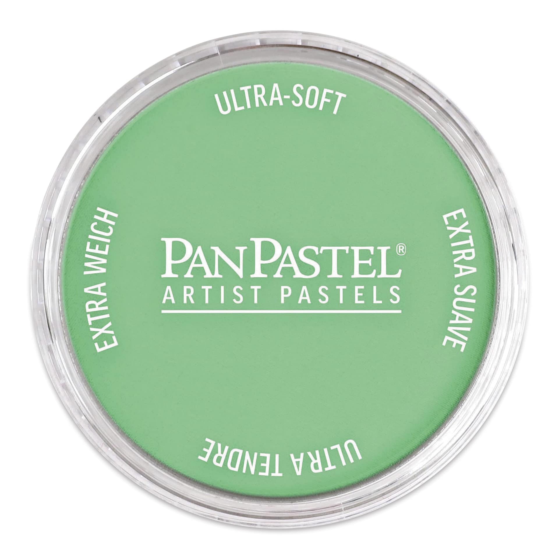 PanPastel Artist Painting Pastel - Blue Green Light, 670.7, pan with lid on