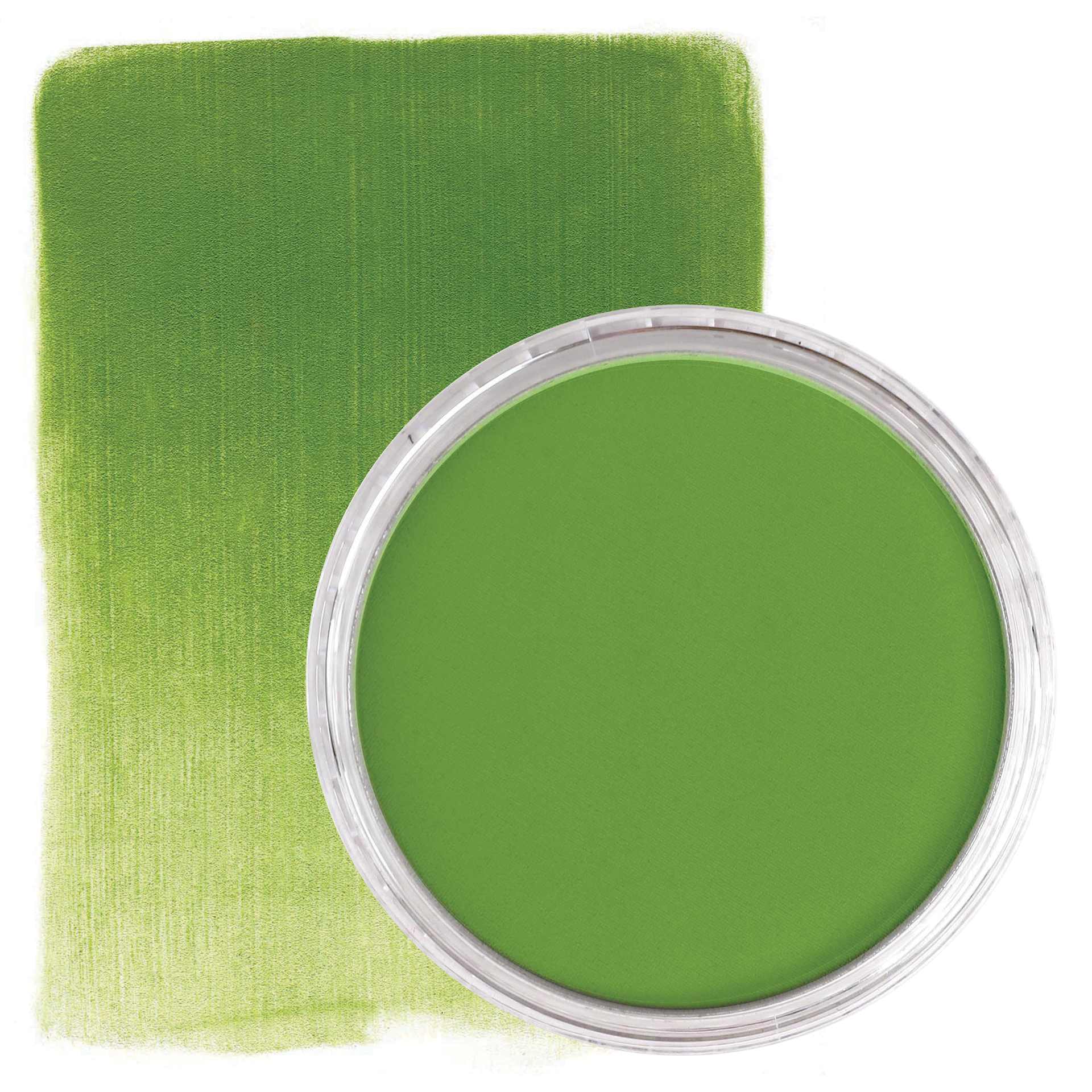 PanPastel Artist Painting Pastel - Yellow Green Shade, 690.3, pan and swatch
