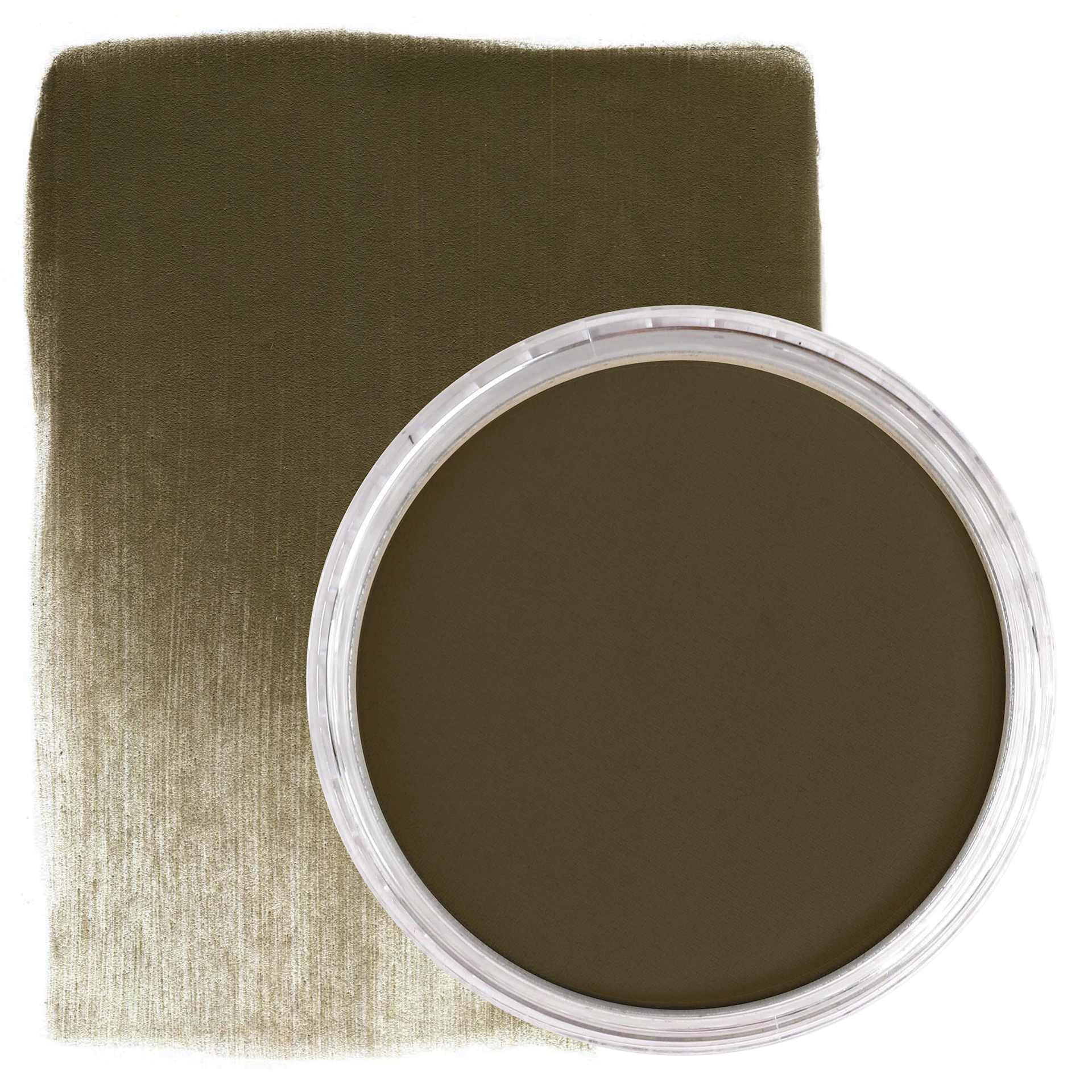 PanPastel Artists’ Painting Pastel - Raw Umber, 780.5, pan and swatch