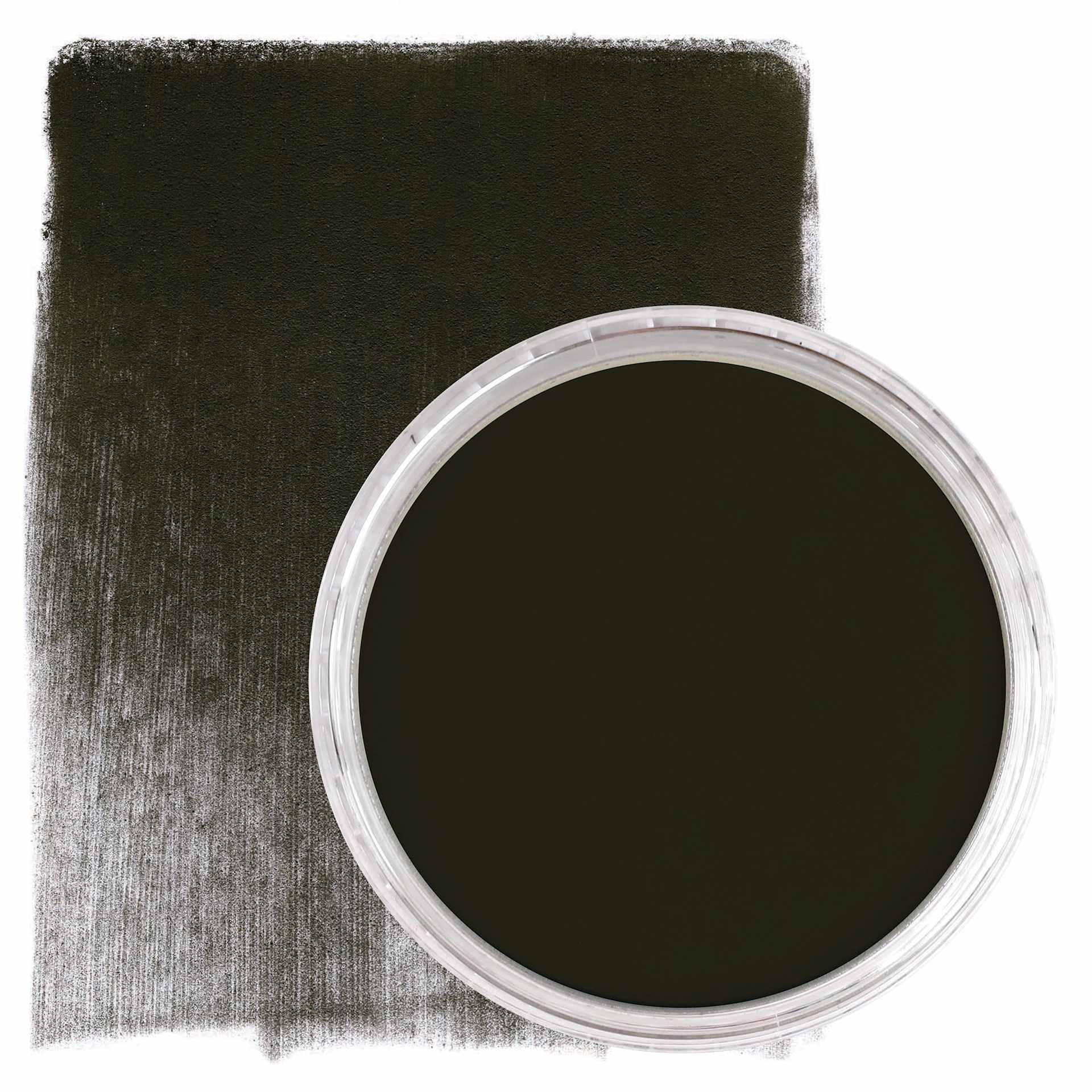 PanPastel Artists’ Painting Pastel - Raw Umber Extra Dark, 780.1, pan and swatch