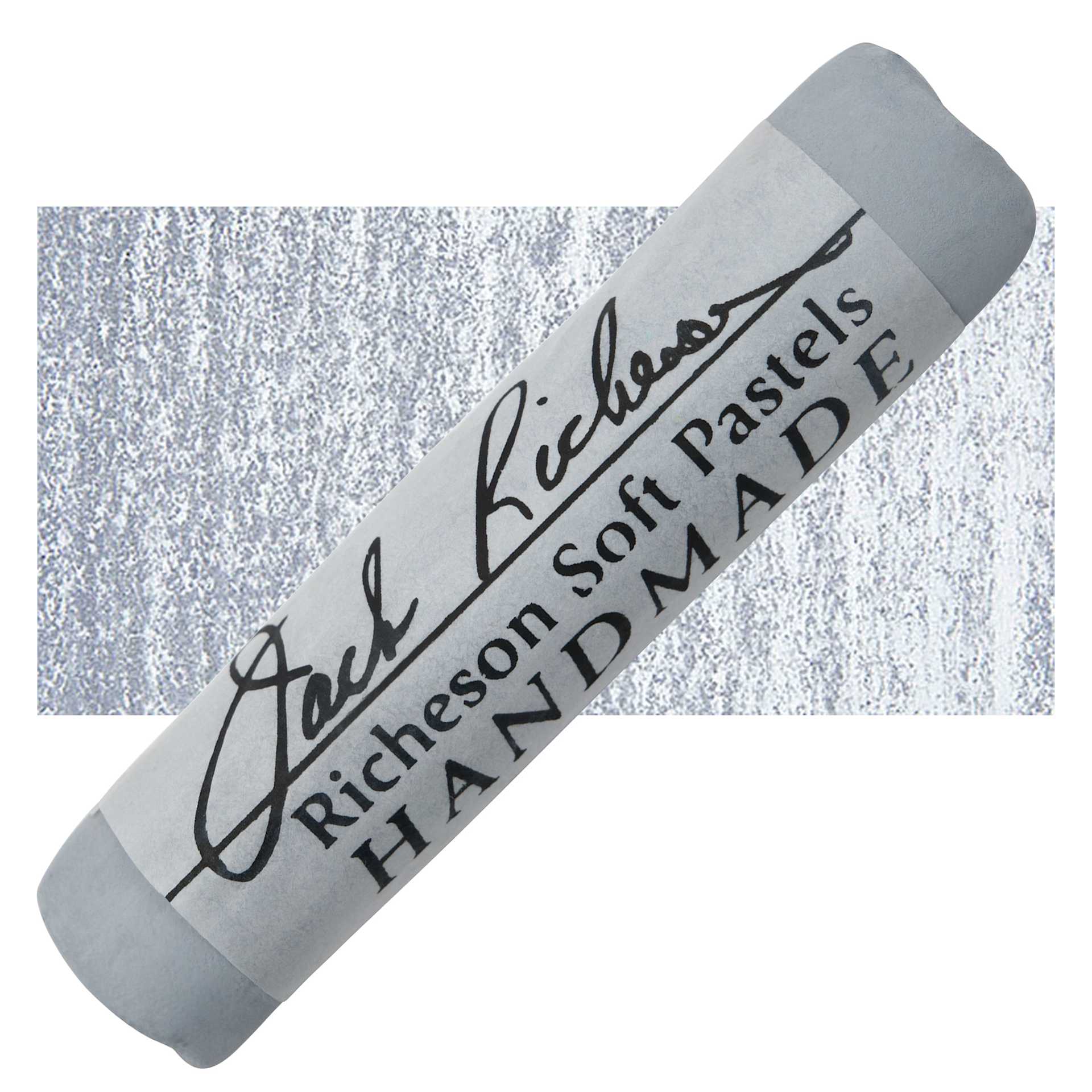 Richeson Handmade Soft Pastel - Gray 166 pastel and swatch