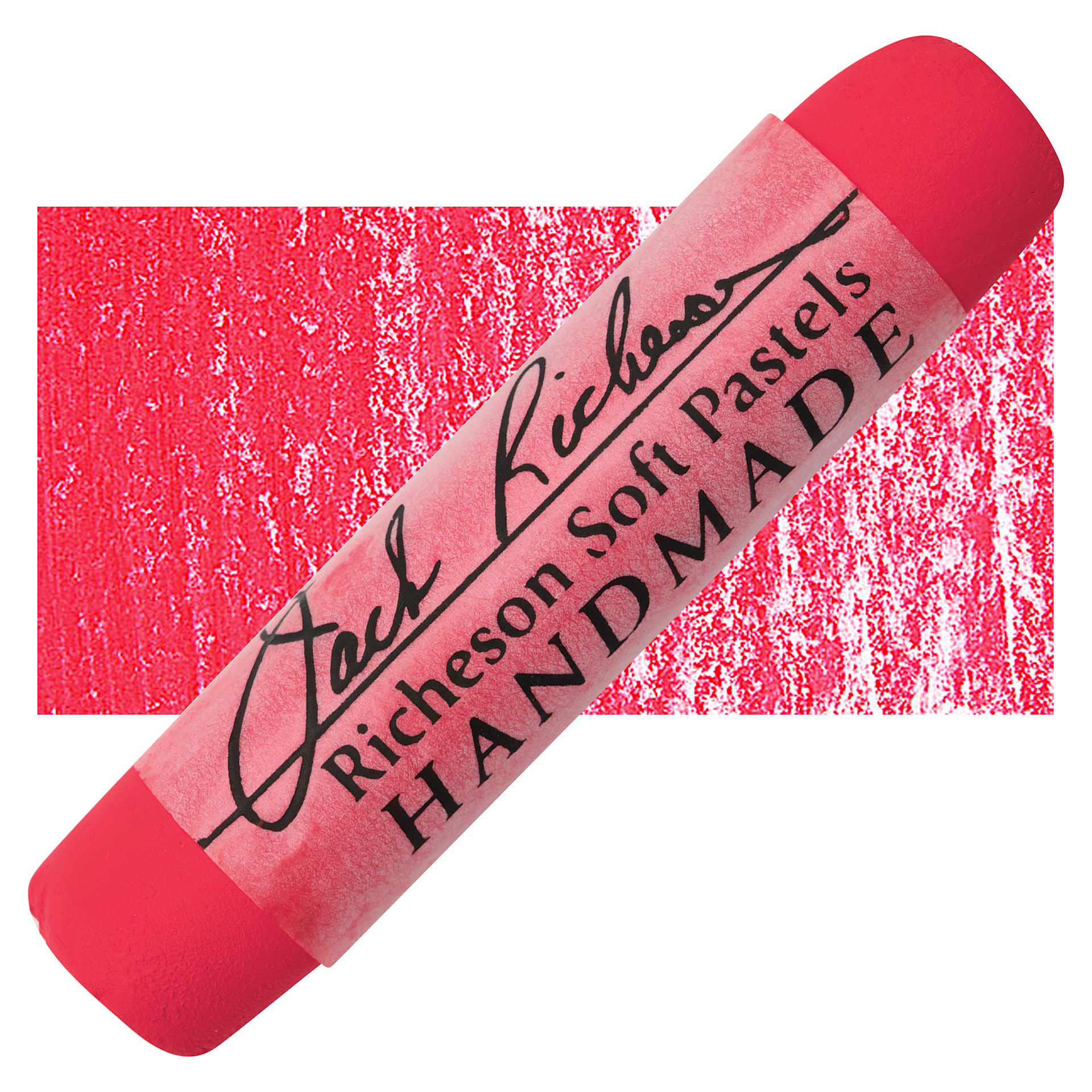 Richeson Handmade Soft Pastel - Red 114 pastel and swatch