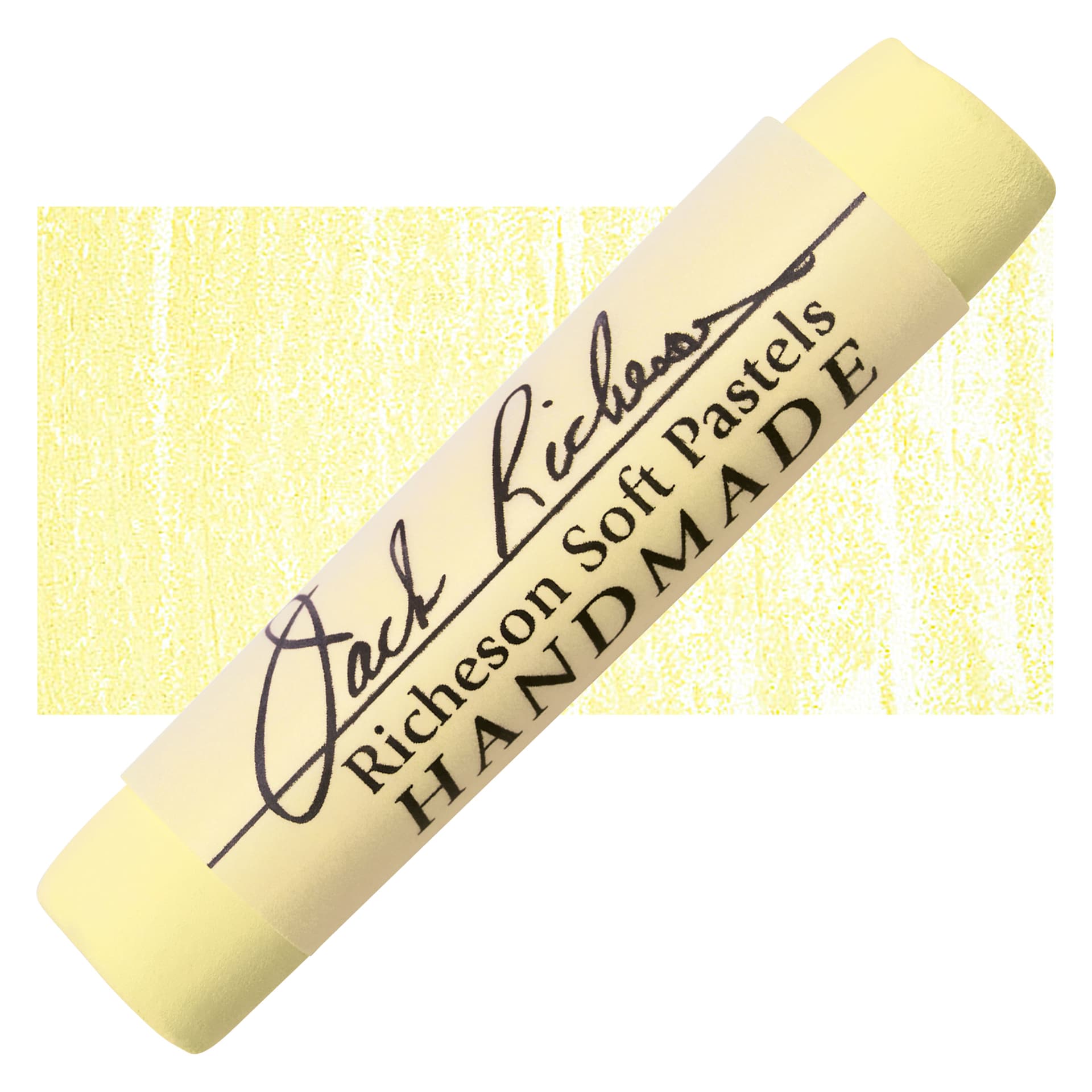 Richeson Handmade Soft Pastel - Yellow 83 pastel and swatch