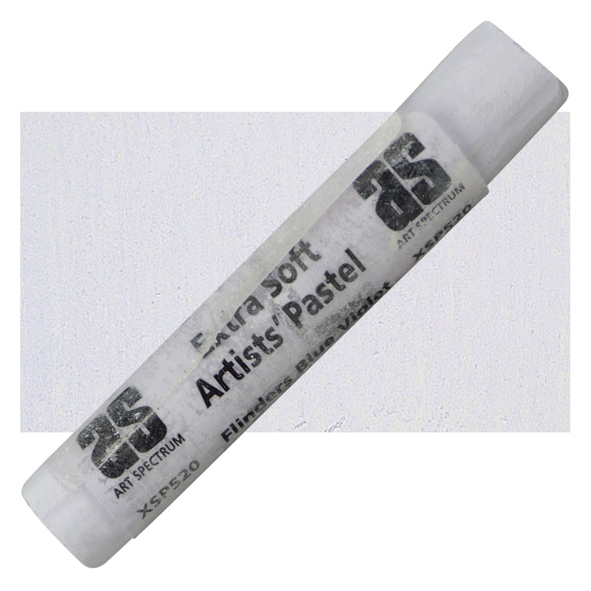 Art Spectrum Tints of White Extra Soft Pastel - Flinders Blue Violet pastel and swatch