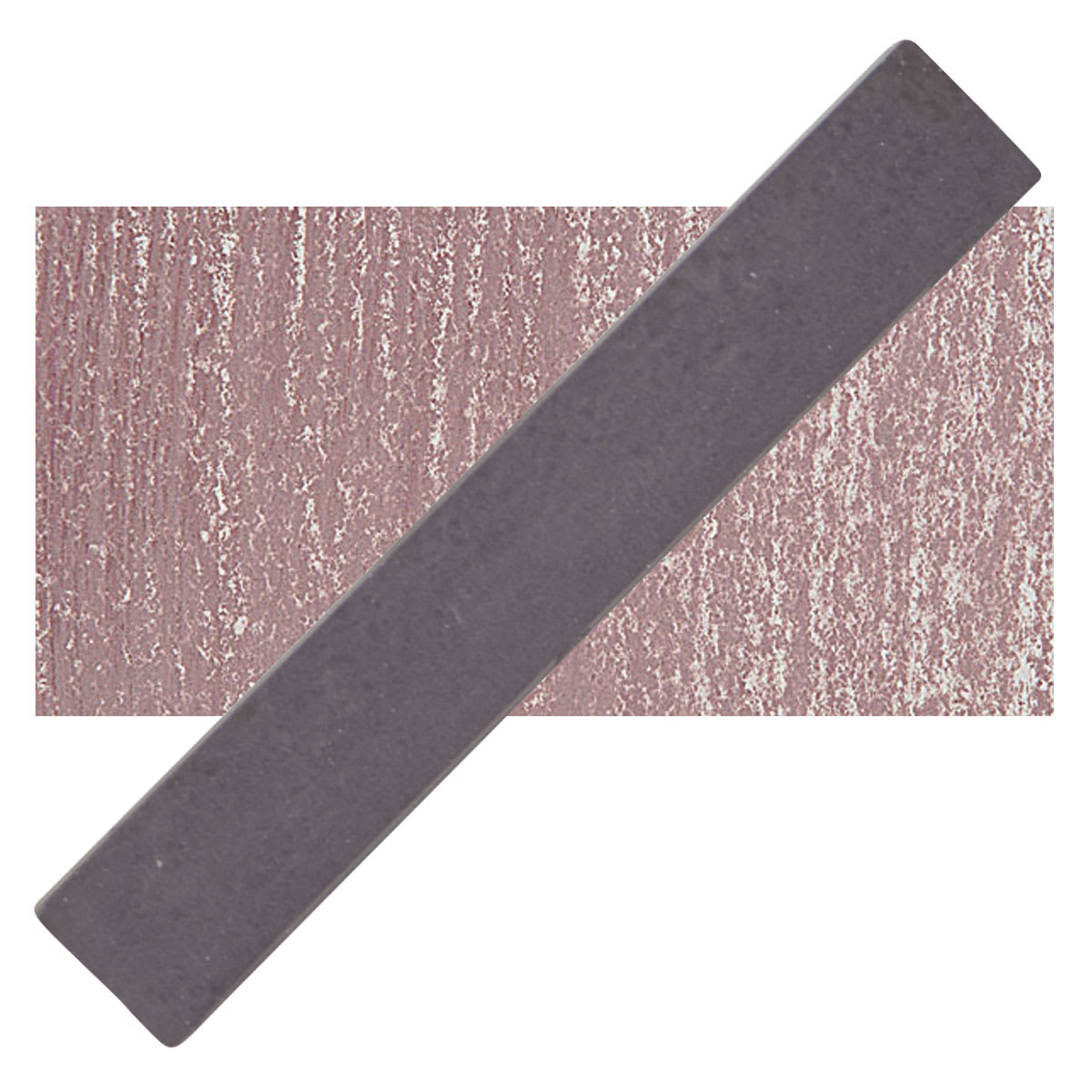 Holbein Artists' Soft Pastel - Old Gray Rose 3 pastel and swatch