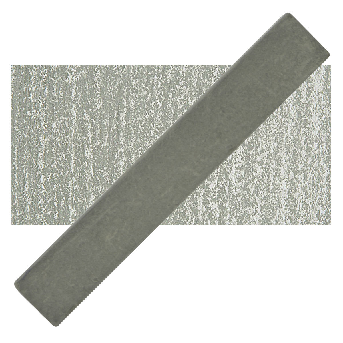 Holbein Artists' Soft Pastel - Yellow Gray 1 pastel and swatch