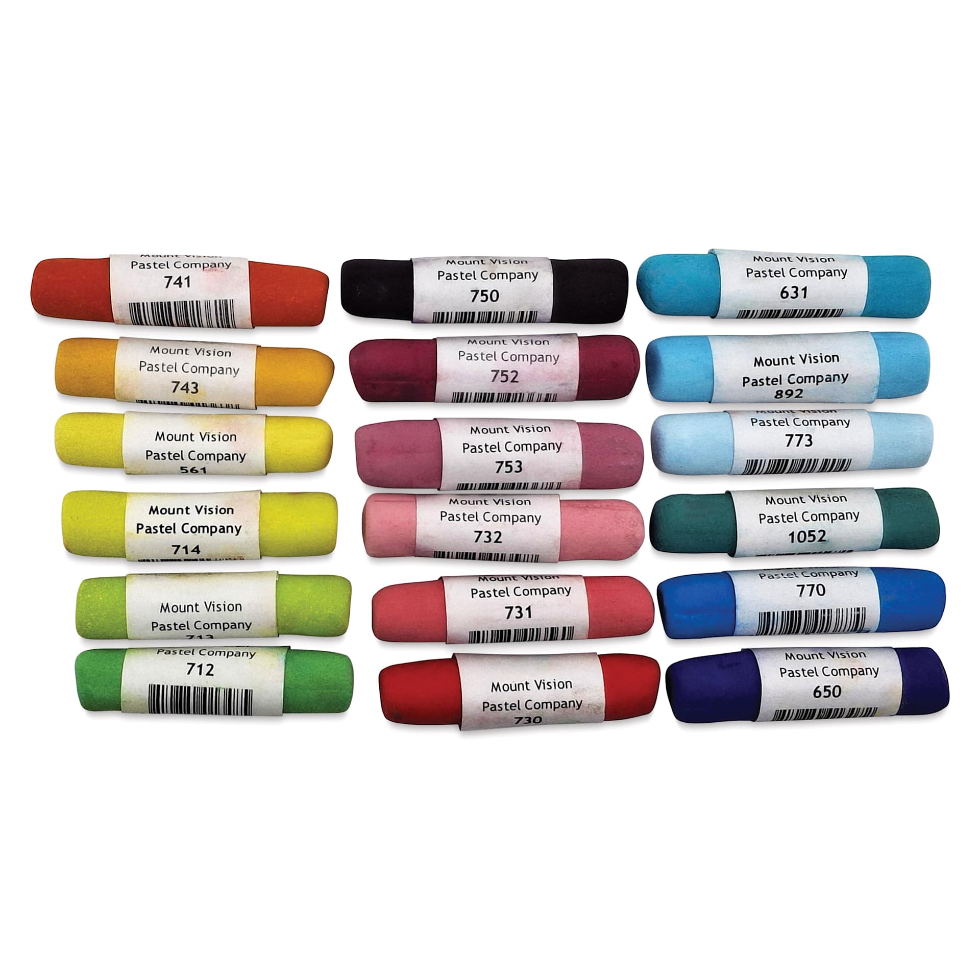 Mount Vision Soft Pastel Set - Tropical, Set of 18