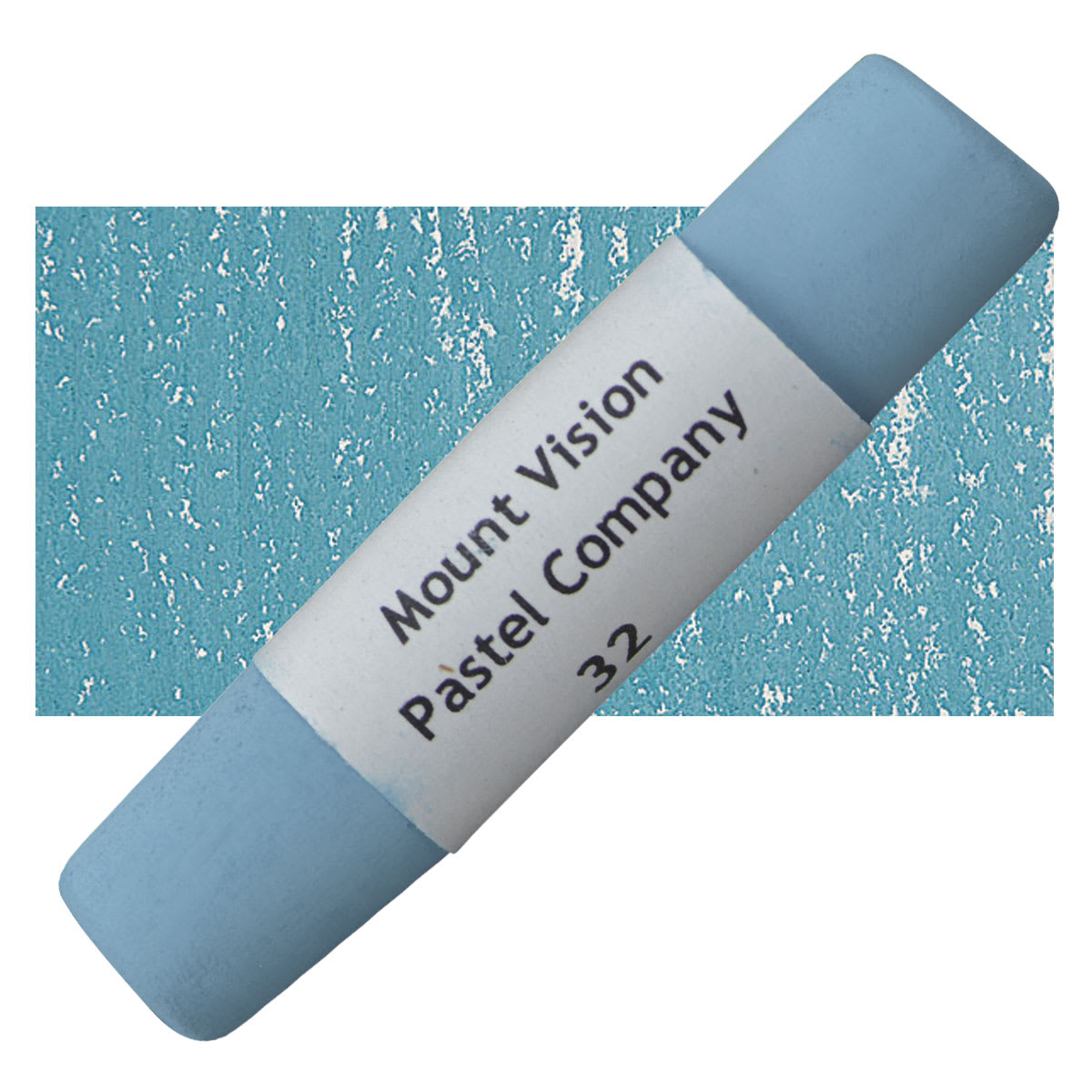 Mount Vision Handmade Pastel - Cool Turquoise 32 pastel and swatch