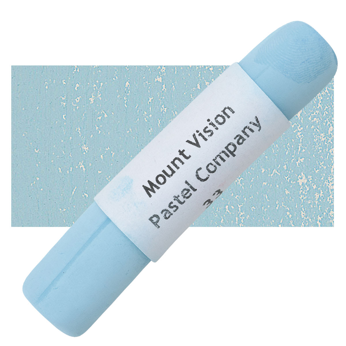 Mount Vision Handmade Pastel - Cool Turquoise 33 pastel and swatch