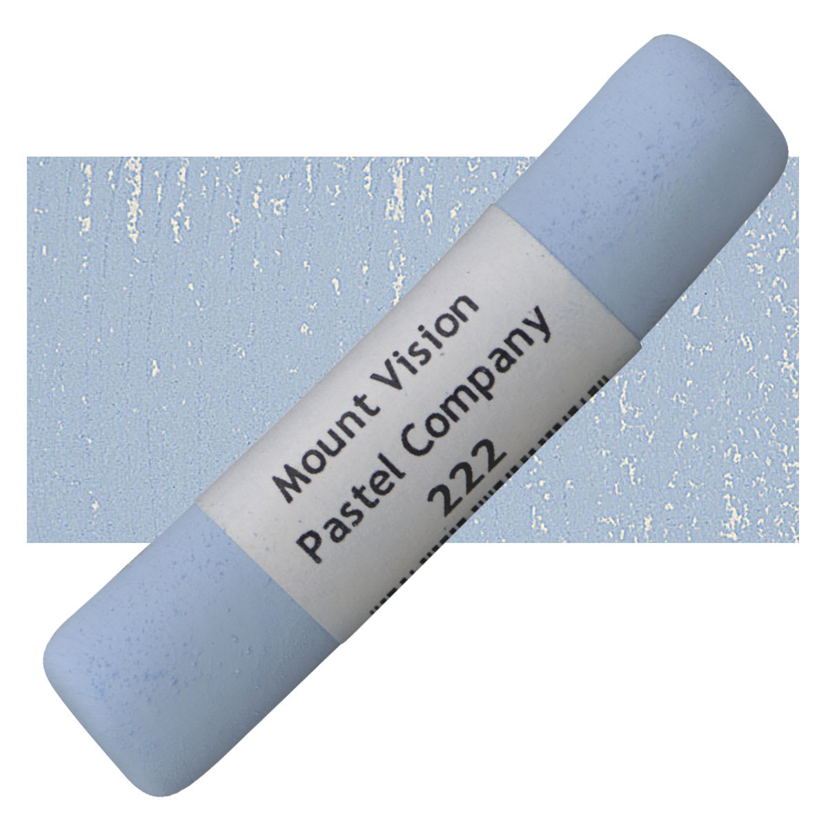 Mount Vision Handmade Pastel - Cornflower Blue 222 pastel and swatch
