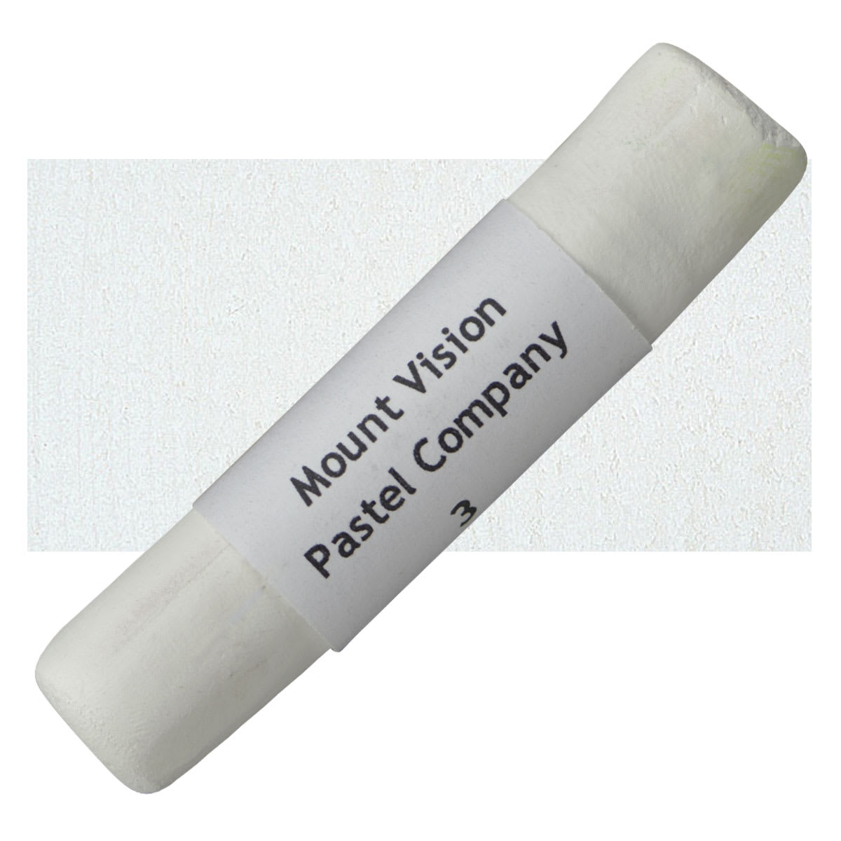 Mount Vision Handmade Pastel - Warm White 3 pastel and swatch