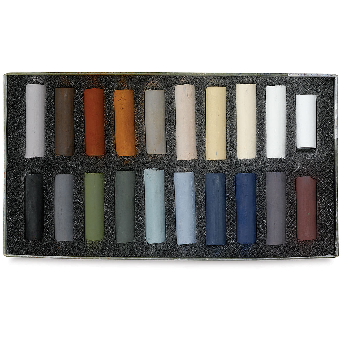 Art Spectrum Colourfix Soft Pastel - Assorted Colors, Set of 20, Half Sticks, pastels shown