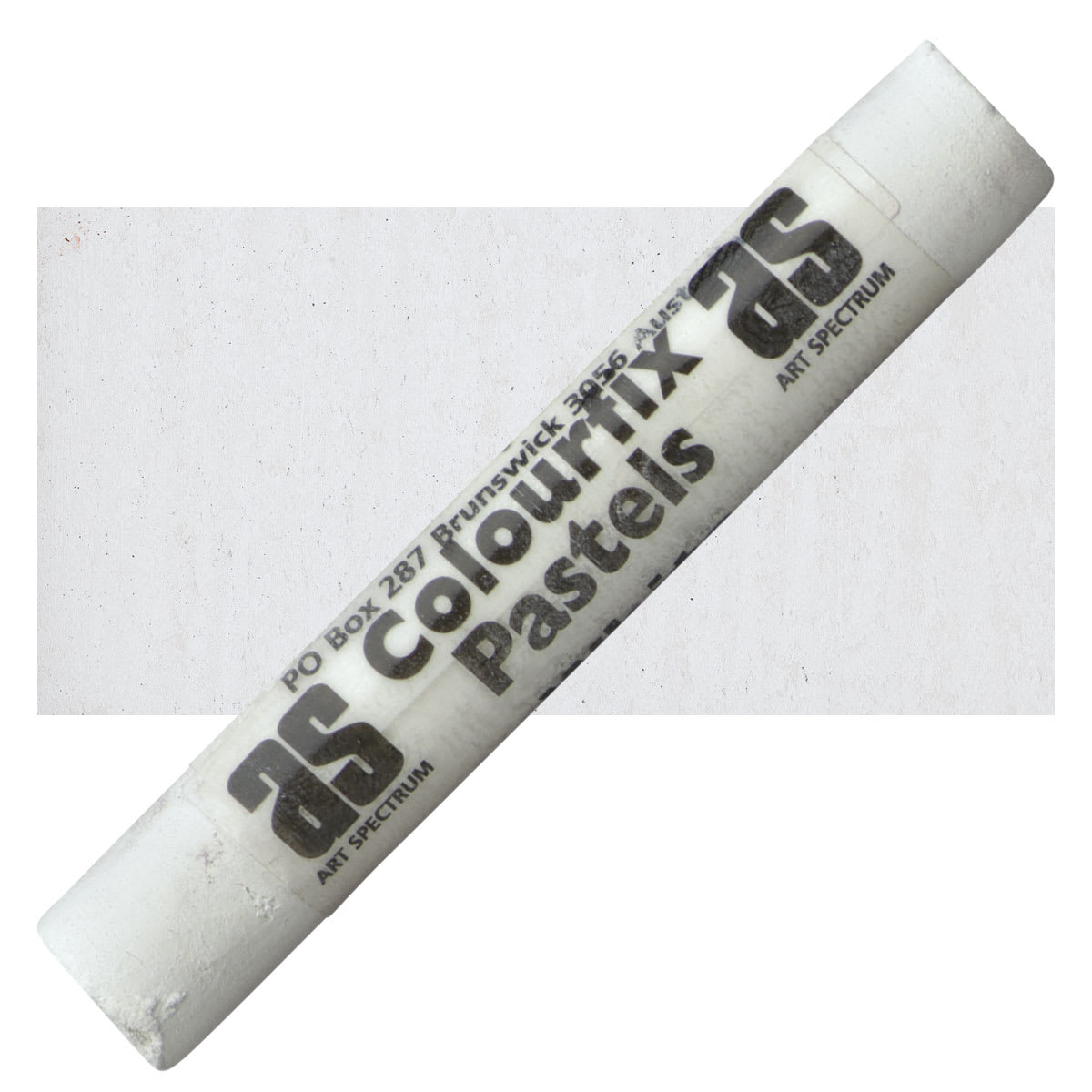 Art Spectrum Colourfix Soft Pastel - White pastel and swatch