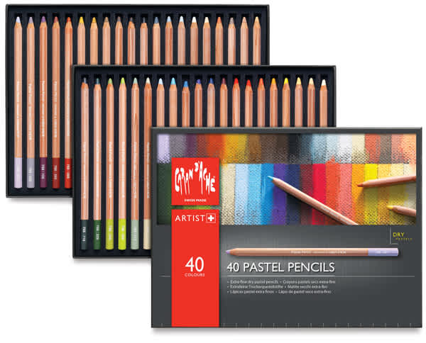 Caran d'Ache Pastel Pencil Set - Set of 40