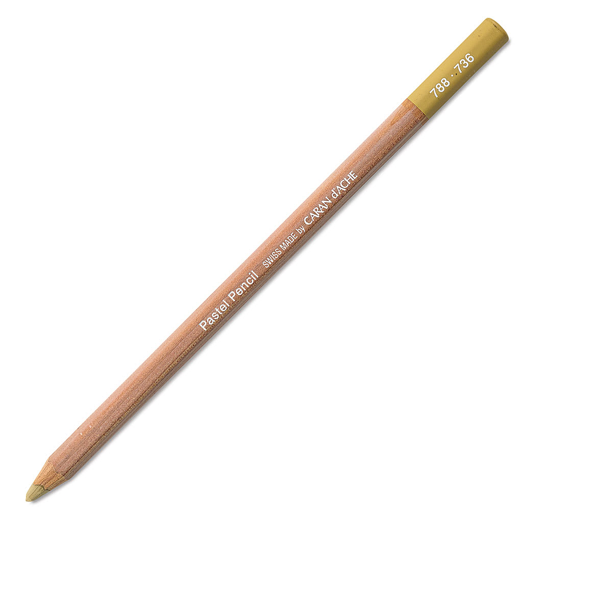 Caran d'Ache Pastel Pencil - Brown Olive 50