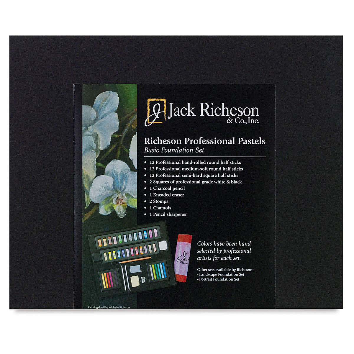Half-Stick Foundation Pastel Set, Basic (front of packaging)