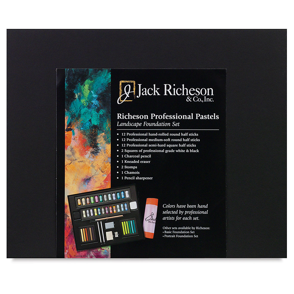 Half-Stick Foundation Pastel Set, Portrait (front of packaging)