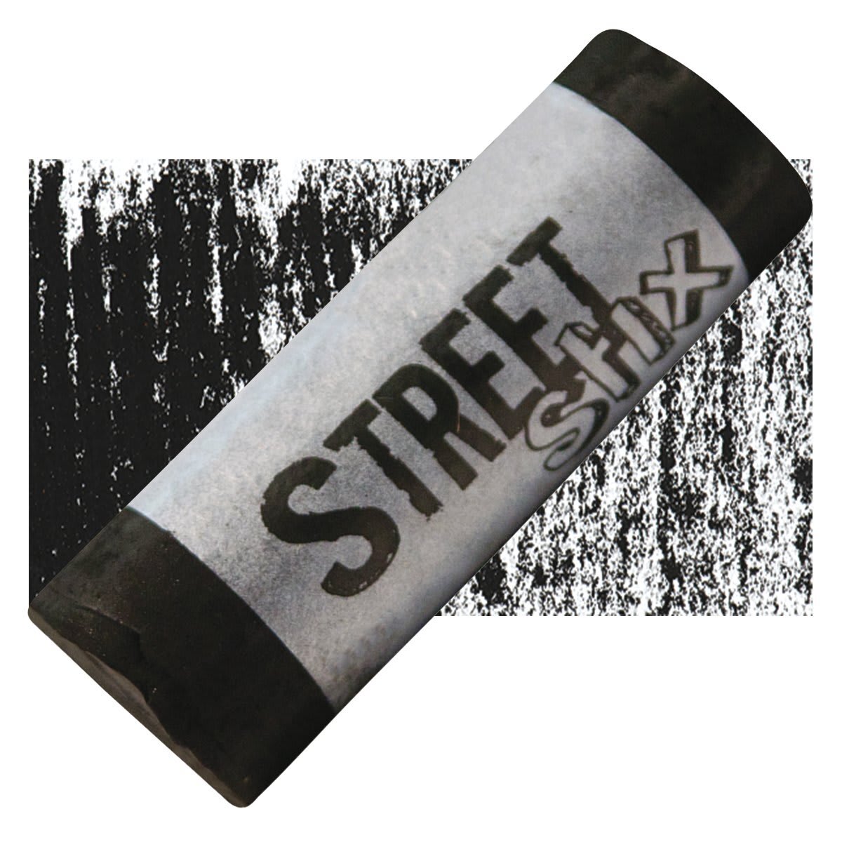 Richeson Street Stix Pavement Pastel - Gray 167 pastel and swatch