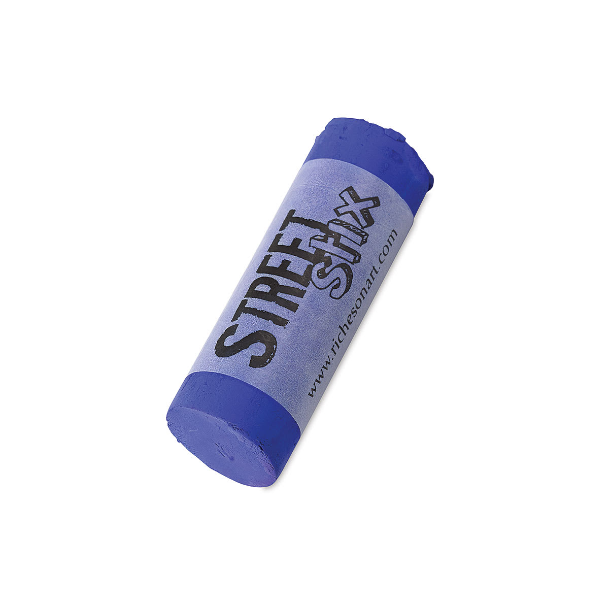 Richeson Street Stix Pavement Pastels Set - Deep Blue Pastel shown at slight angle
