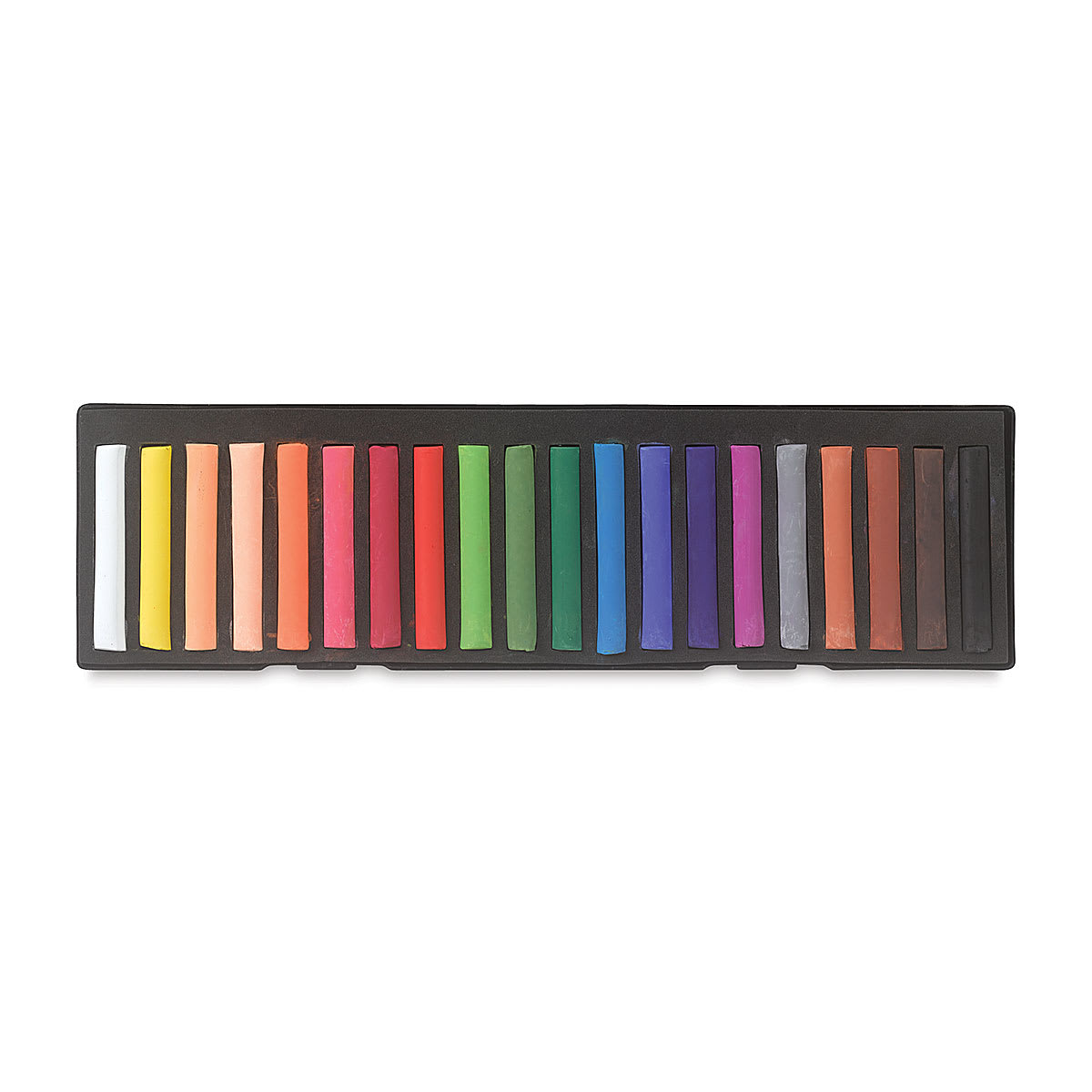 Conté à Paris Soft Pastel Set - Set of 20 Assorted colors shown in open tray