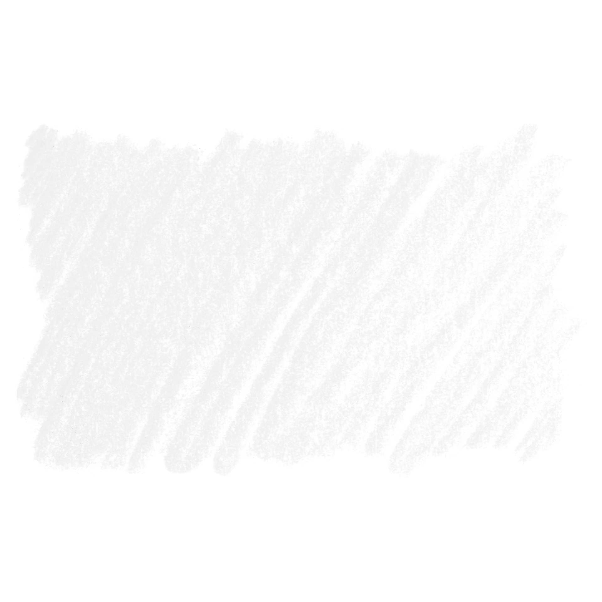 Koh-I-Noor Polycolor Dry Color Drawing Pencil - White 1, swatch