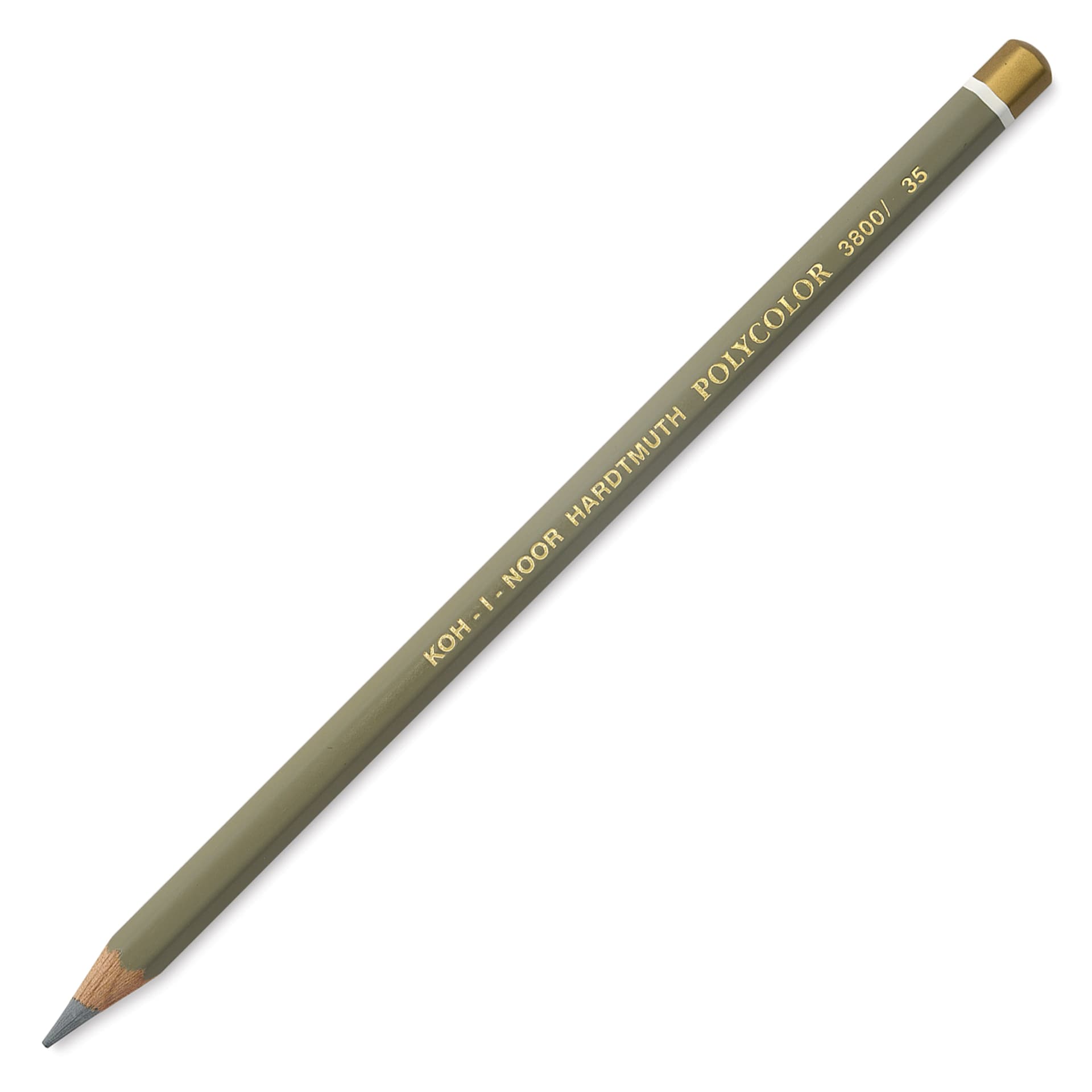 Koh-I-Noor Polycolor Dry Color Drawing Pencil - Grey 35