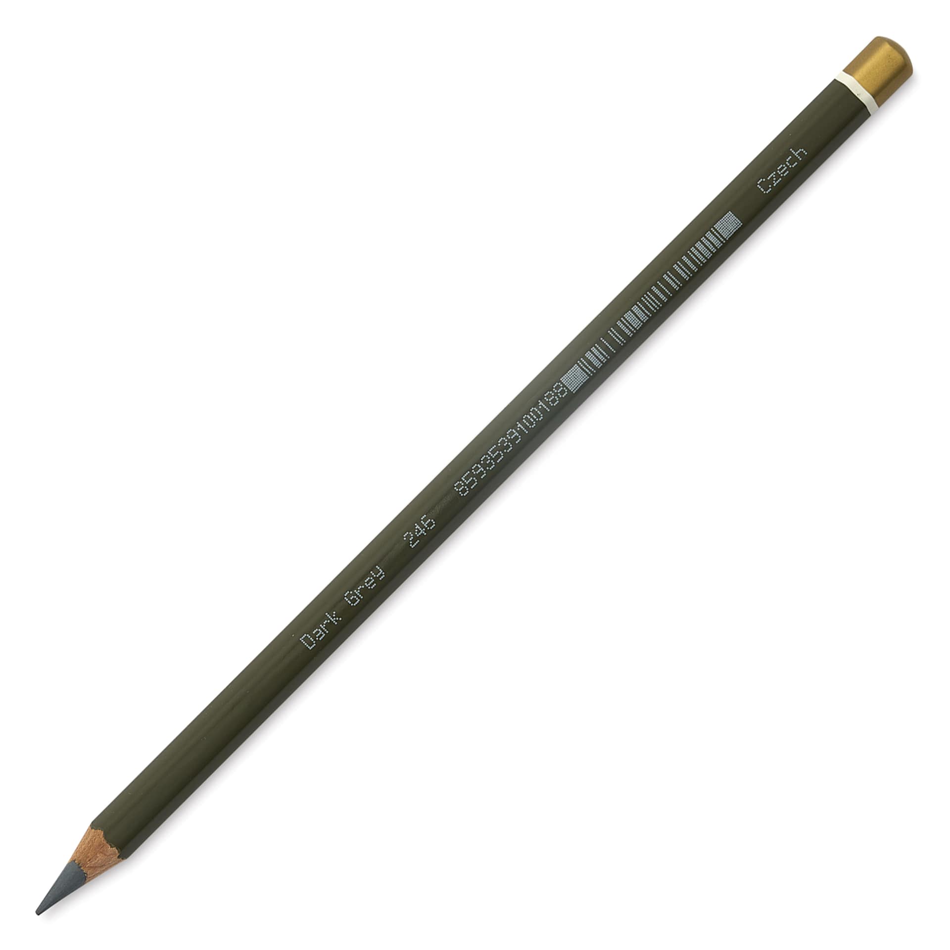 Koh-I-Noor Polycolor Dry Color Drawing Pencil - Dark Grey 70, color pencil