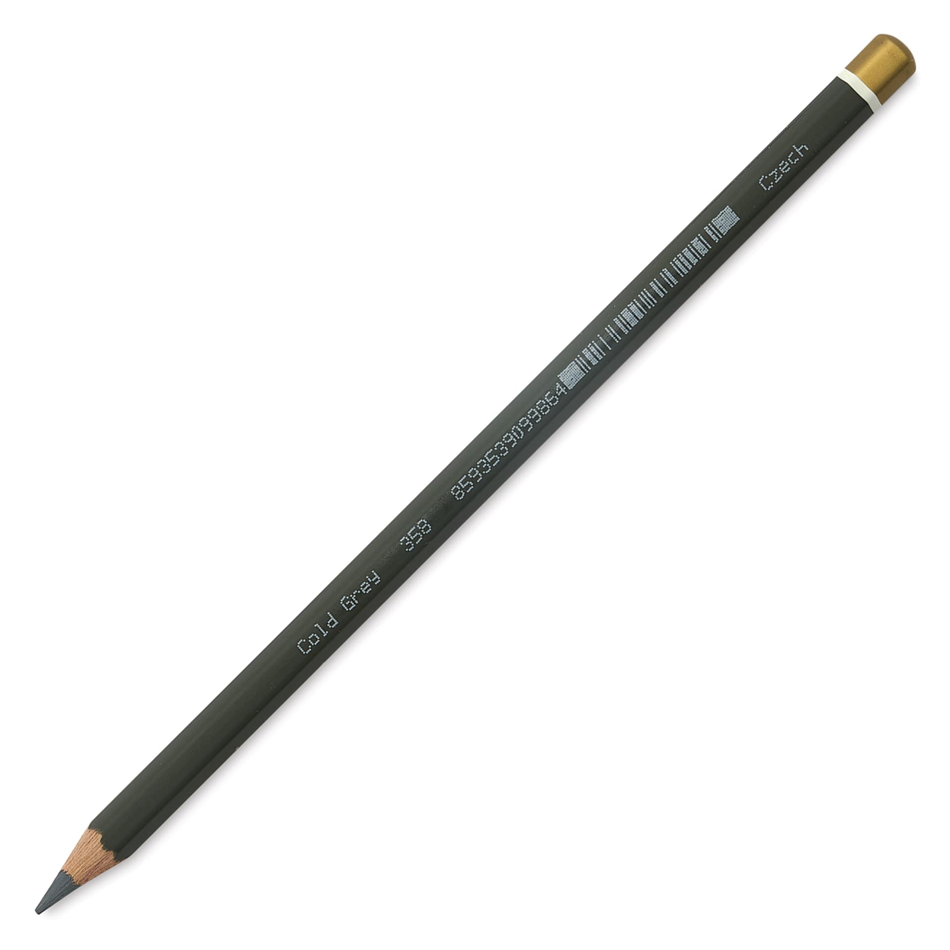 Koh-I-Noor Polycolor Dry Color Drawing Pencil - Cold Grey 38, color pencil