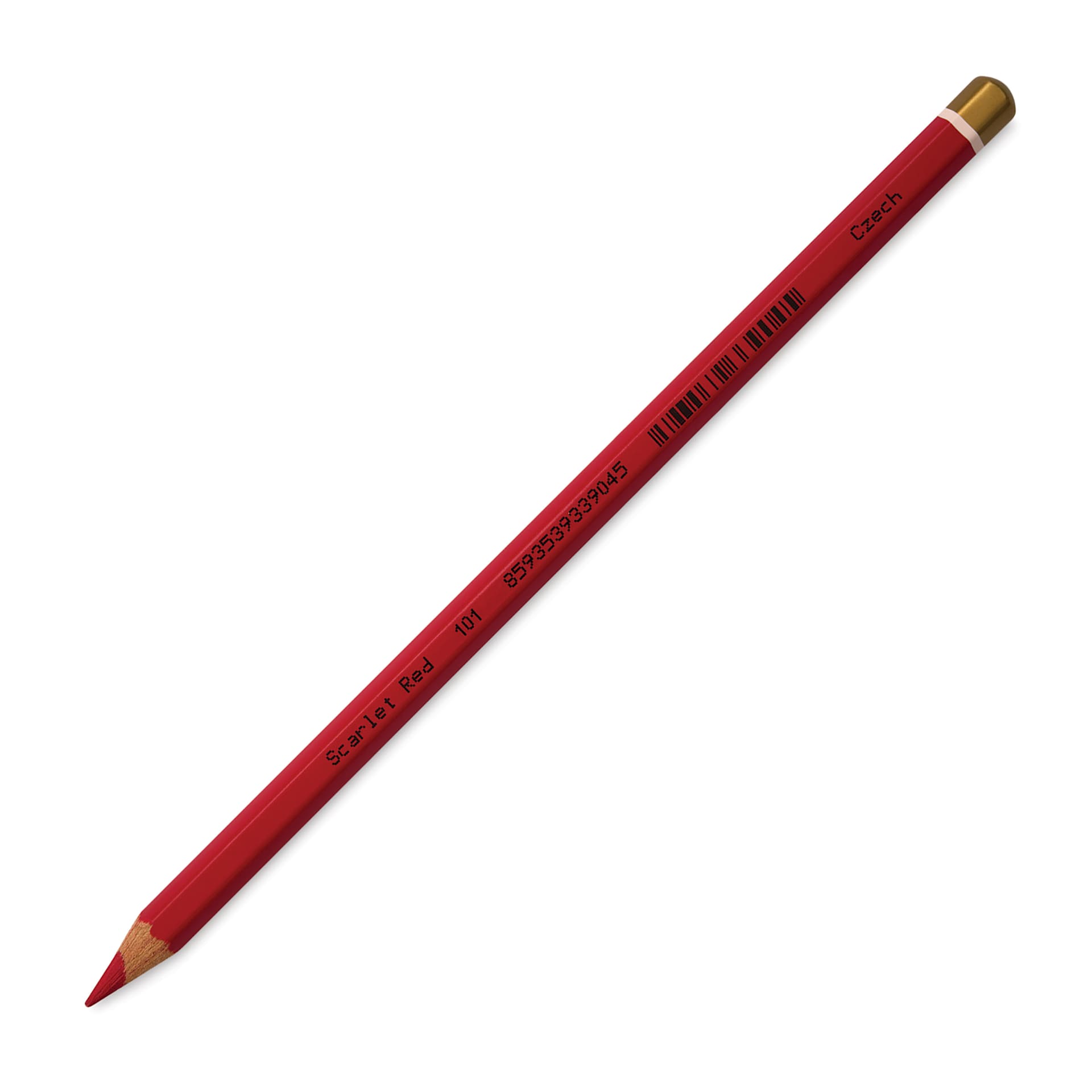 Koh-I-Noor Polycolor Dry Color Drawing Pencil - Scarlet Red 47, side
