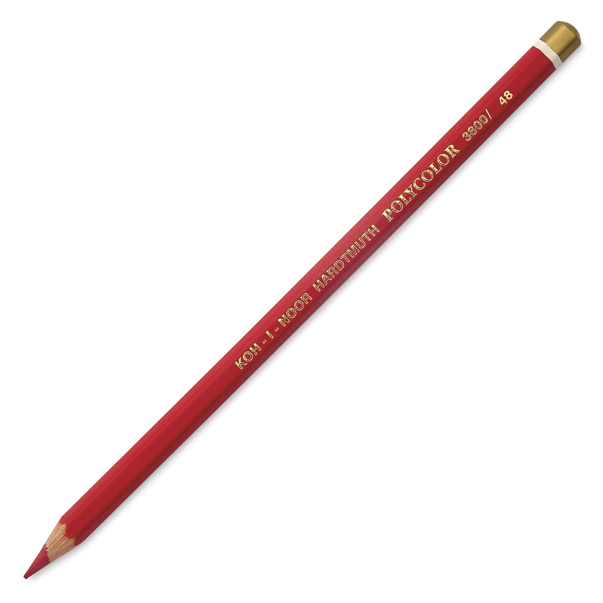 Koh-I-Noor Polycolor Dry Color Drawing Pencil - Carmine Red 48
