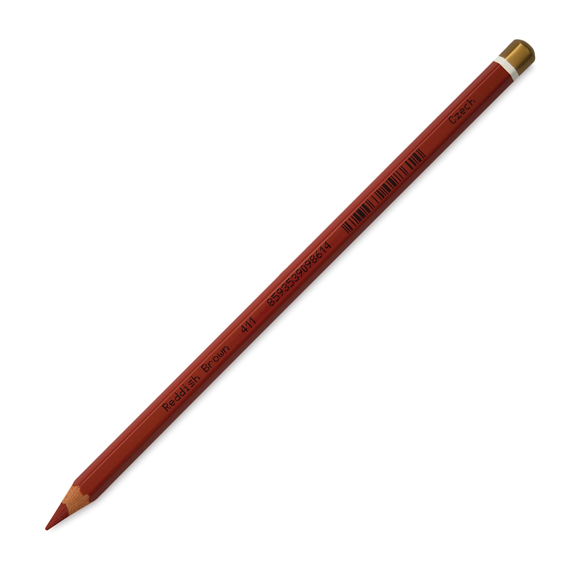 Koh-I-Noor Polycolor Dry Color Drawing Pencil - Indian Red 30, side