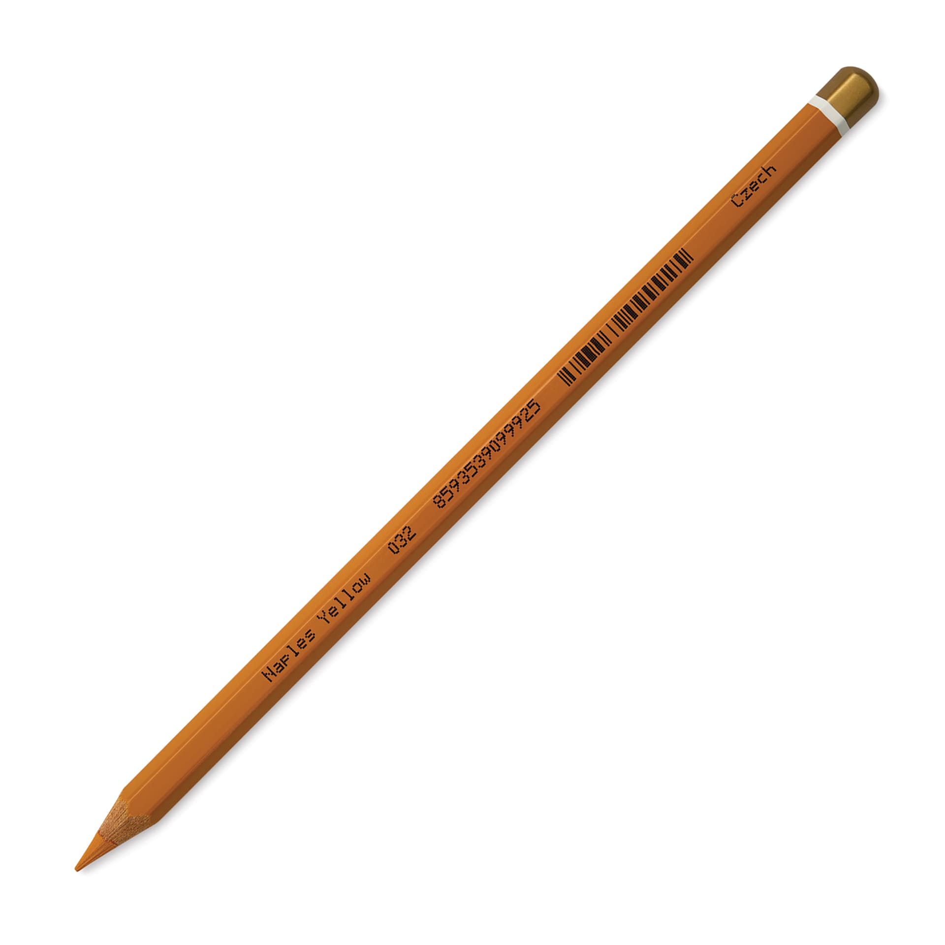 Koh-I-Noor Polycolor Dry Color Drawing Pencil - Naples Yellow 44, side