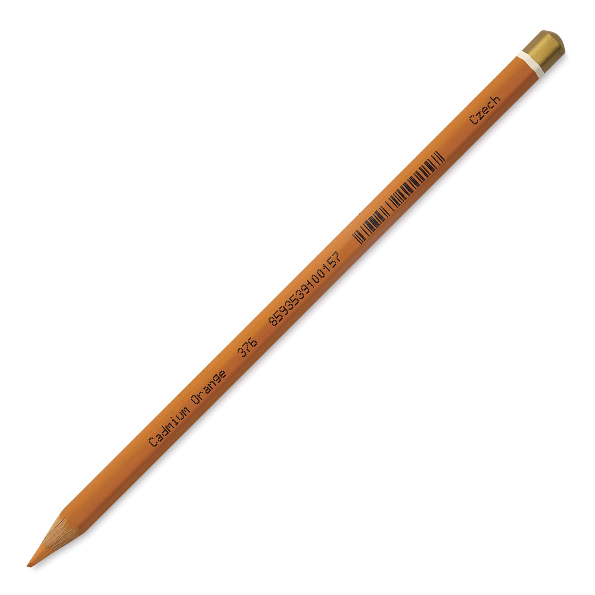 Koh-I-Noor Polycolor Dry Color Drawing Pencil - Cadmium Orange 67, color pencil