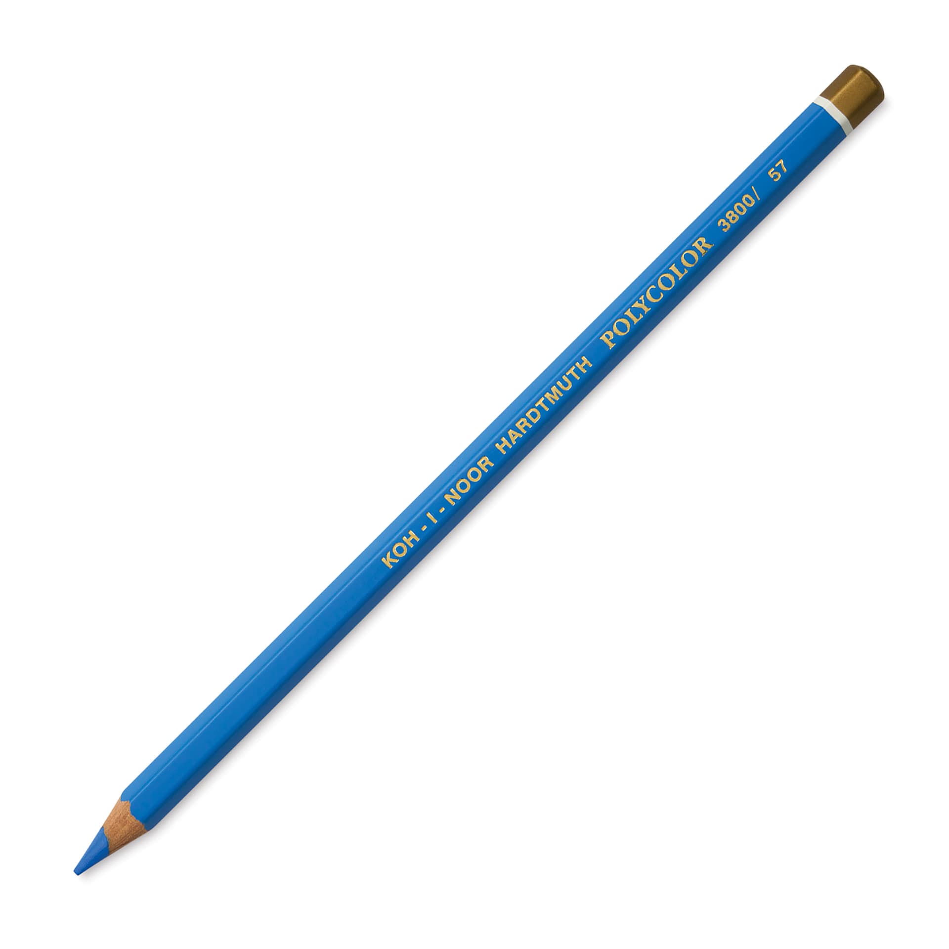 Koh-I-Noor Polycolor Dry Color Drawing Pencil - Mountain Blue 57