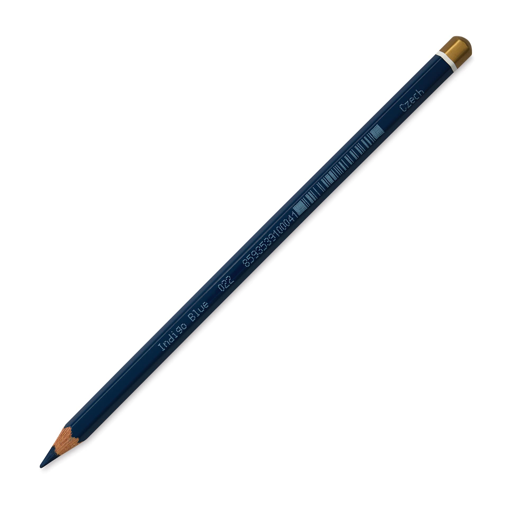 Koh-I-Noor Polycolor Dry Color Drawing Pencil - Indigo Blue 56, side