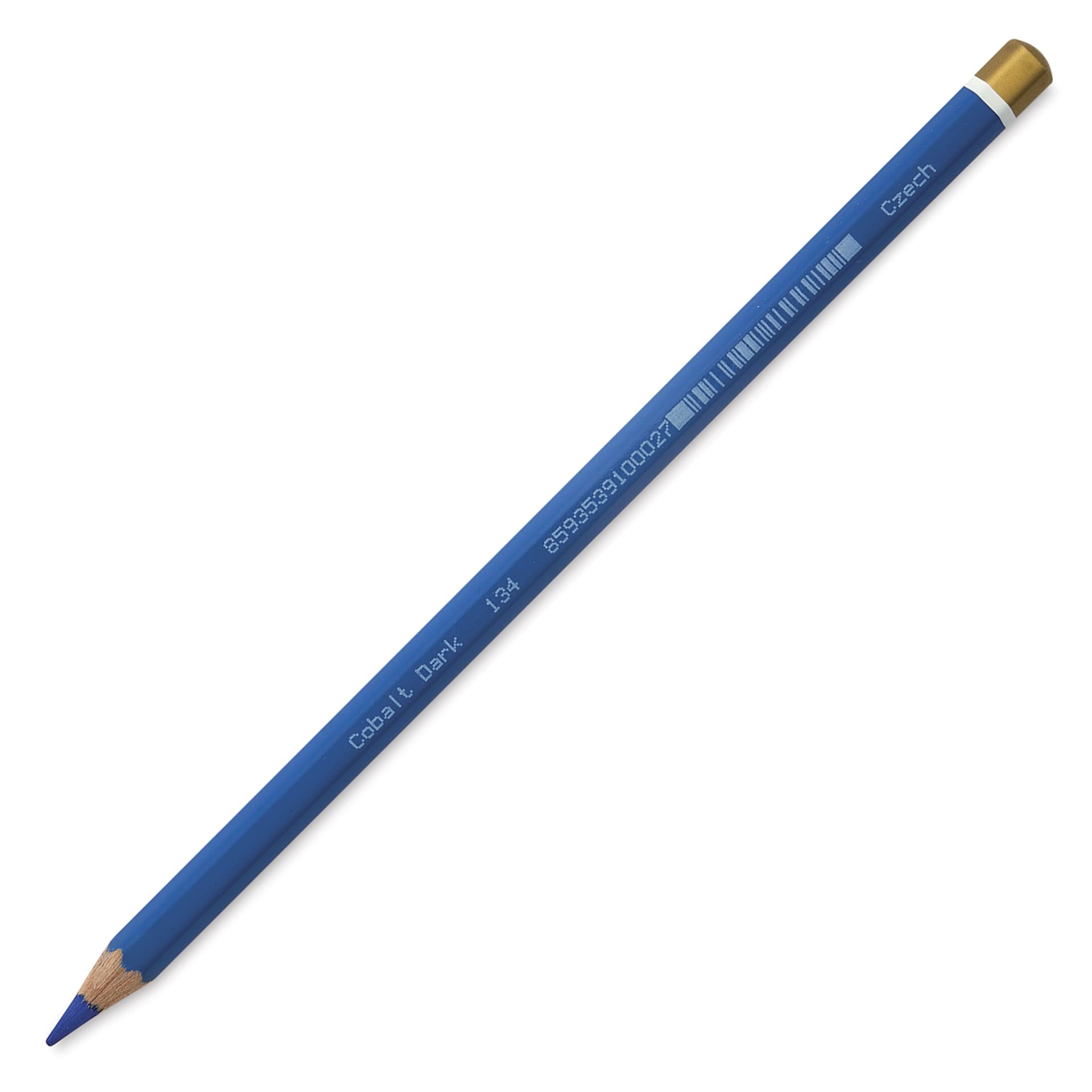 Koh-I-Noor Polycolor Dry Color Drawing Pencil - Cobalt Dark 54, pencil